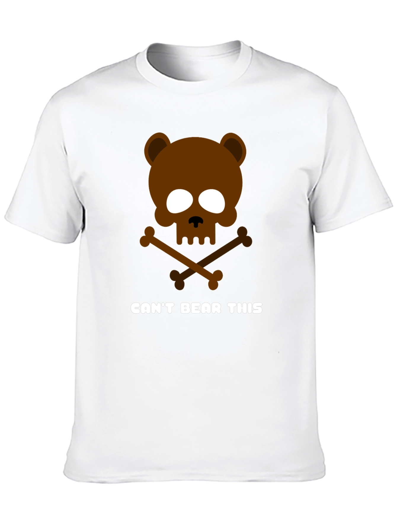 Black Can't Bear This Graphic T-Shirt view 10