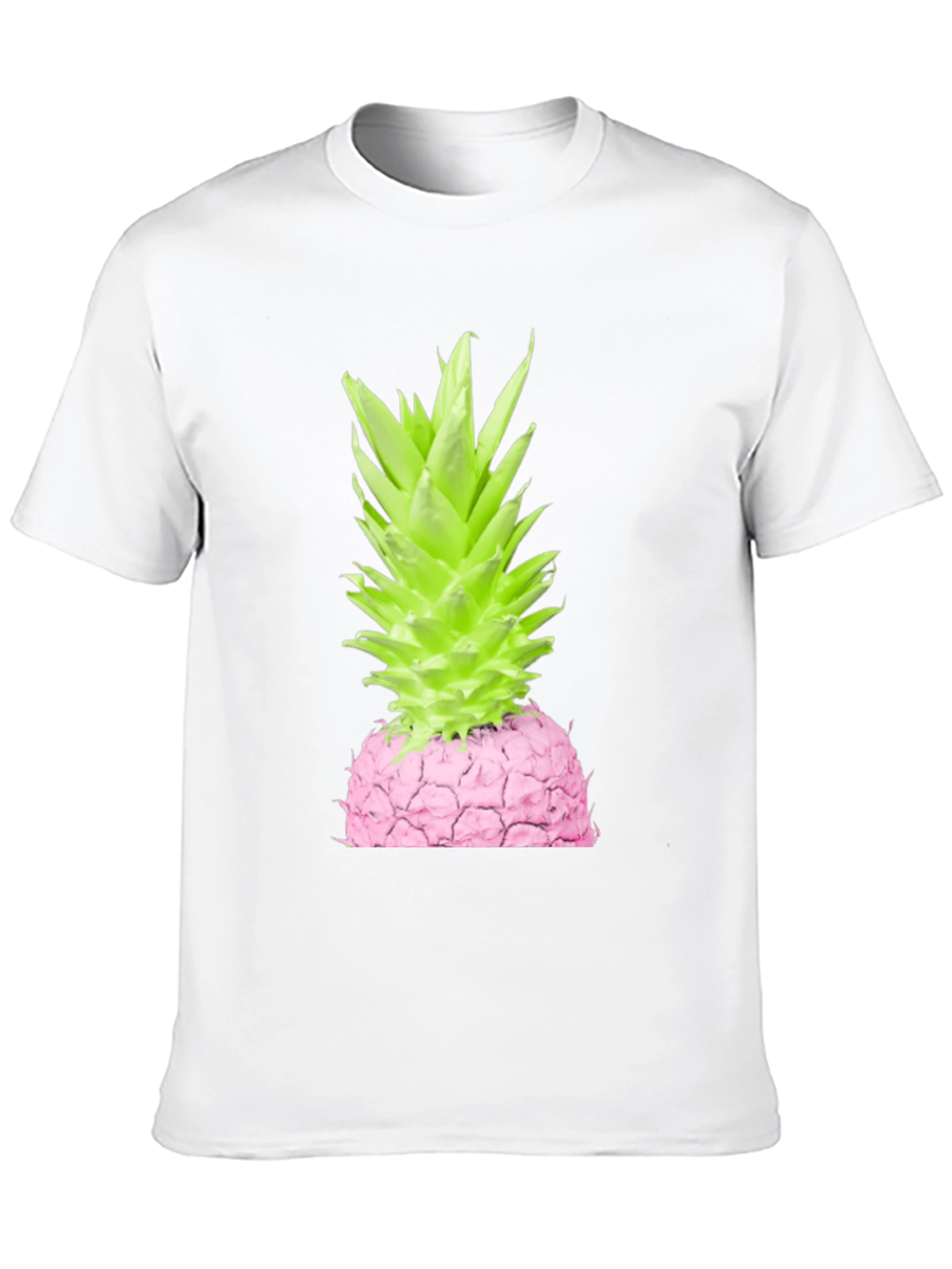 Black Pink Pineapple Graphic Tee view 10