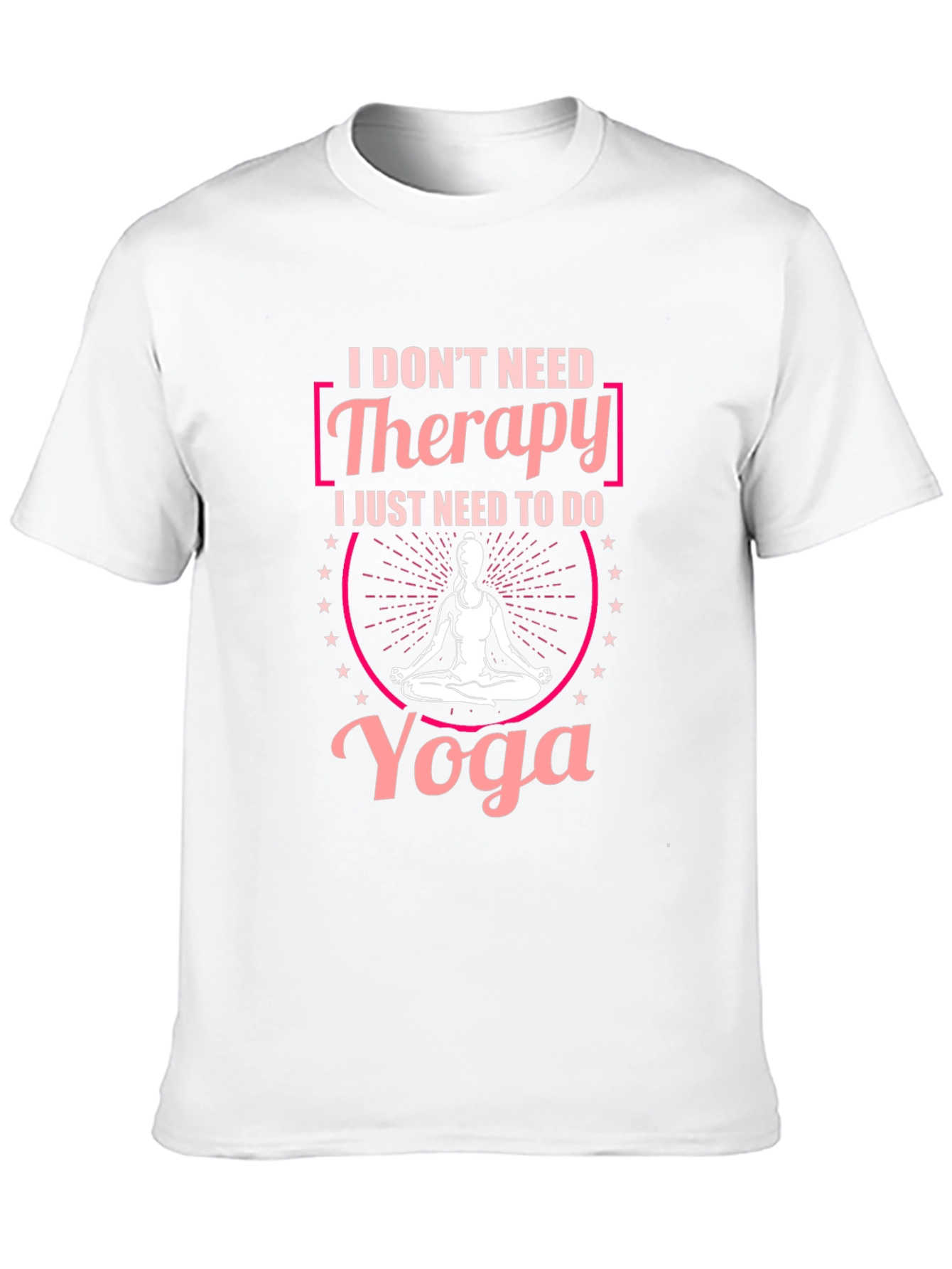 Black Yoga Therapy T-Shirt view 10