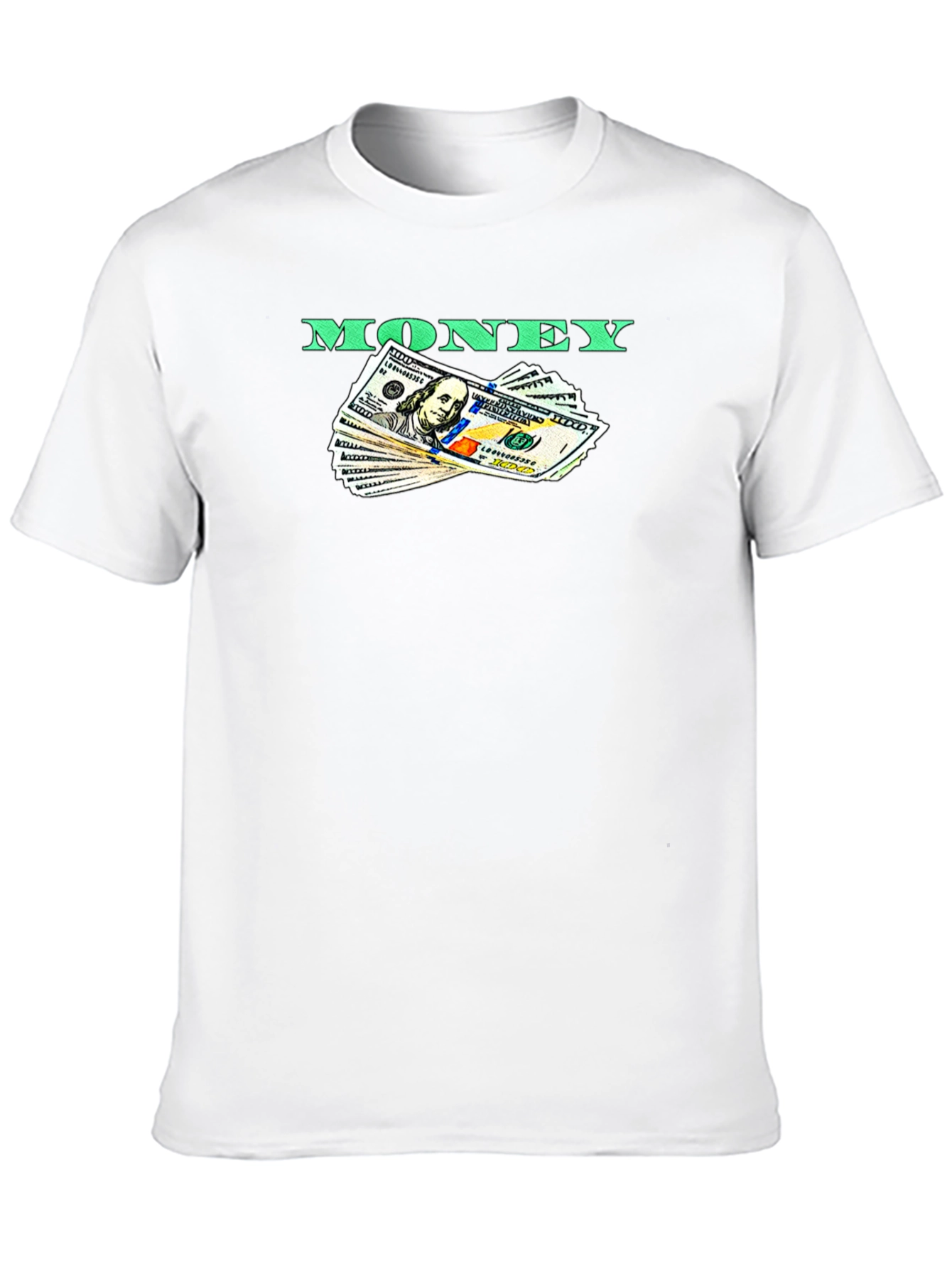 Money Graphic Tee - Black - 10
