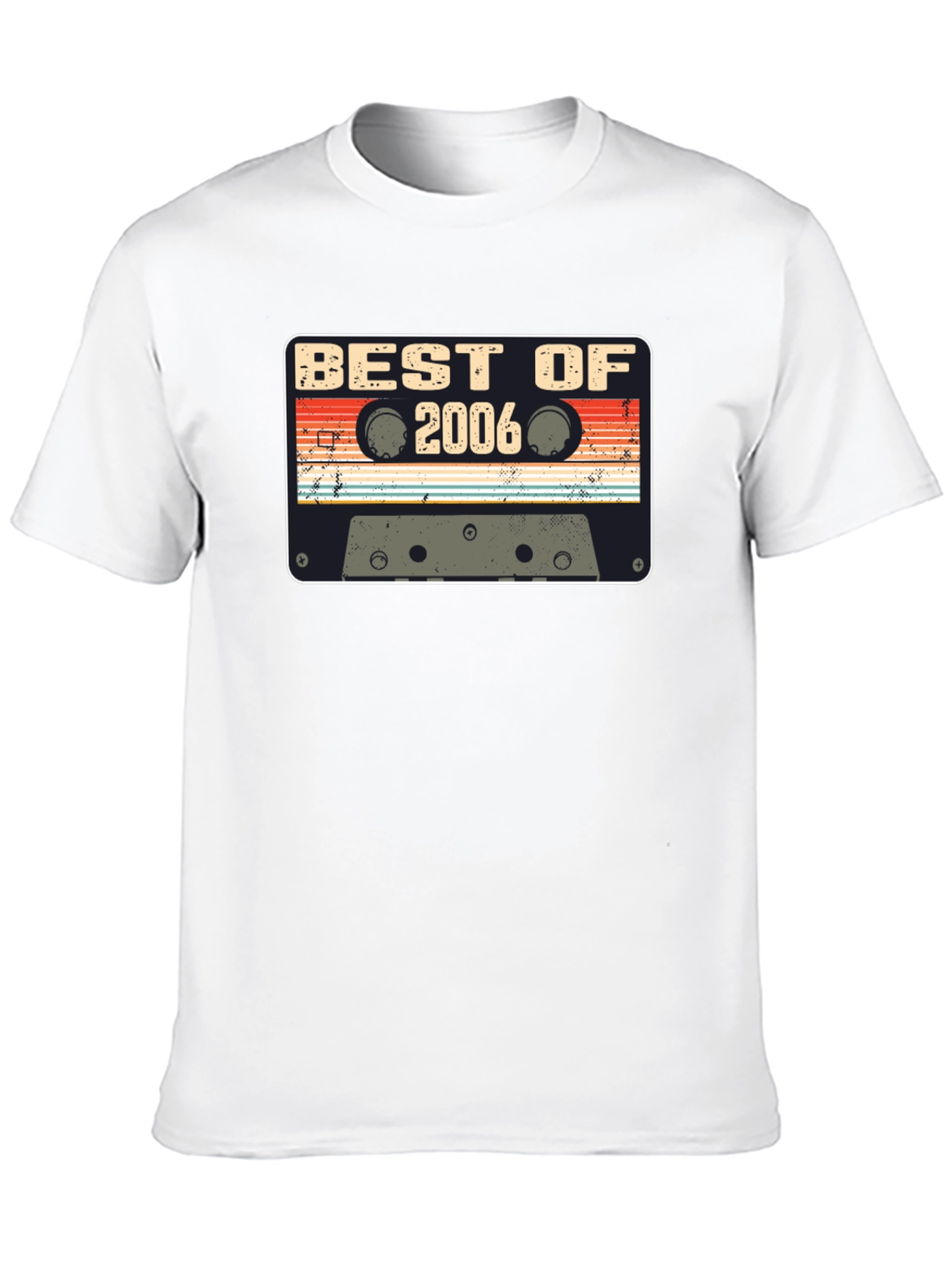 Black Best of 2006 Cassette Tape Black T-Shirt view 10