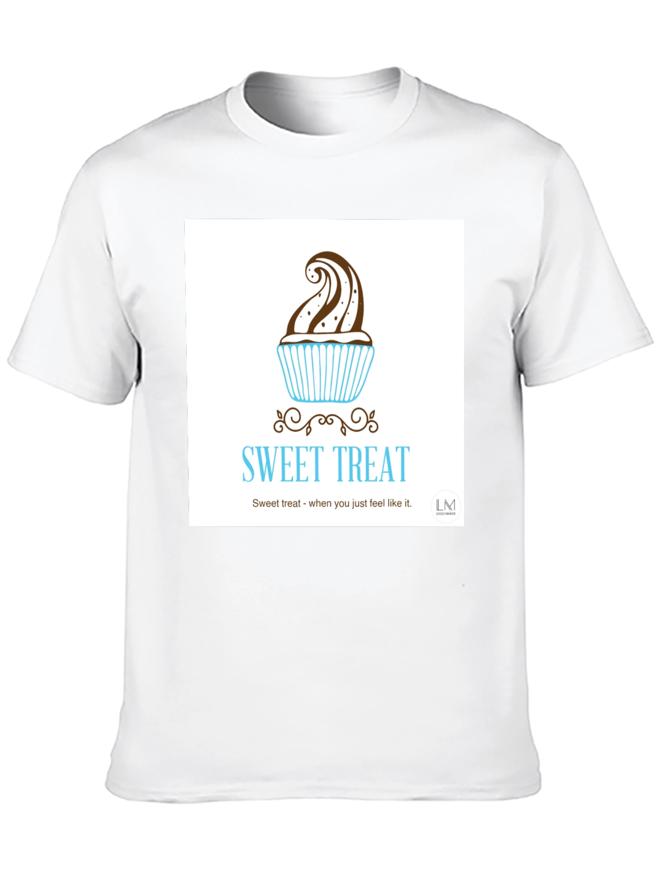 Black Sweet Treat T-Shirt - Cupcake Design view 10