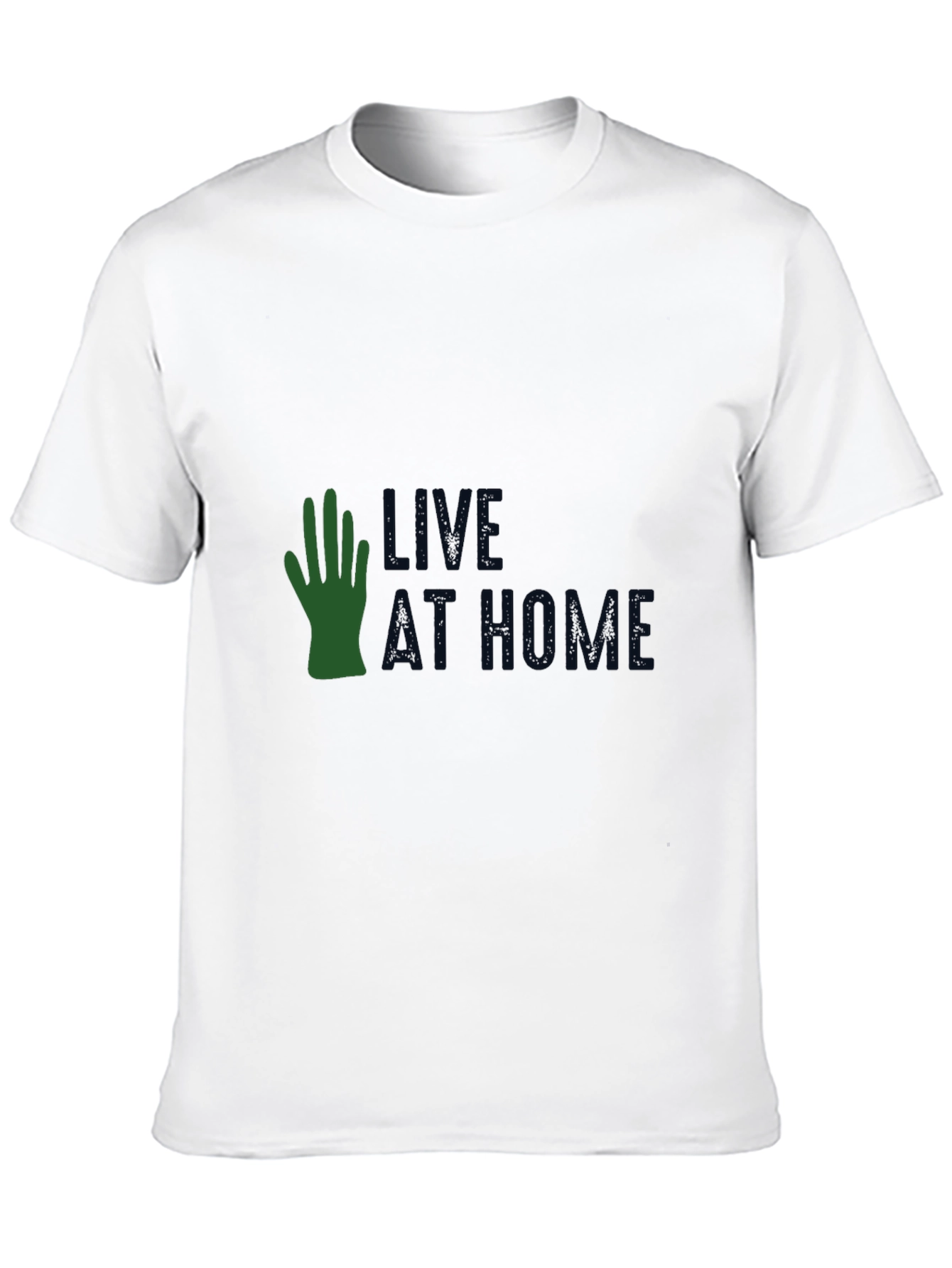 Black Live At Home T-Shirt view 10