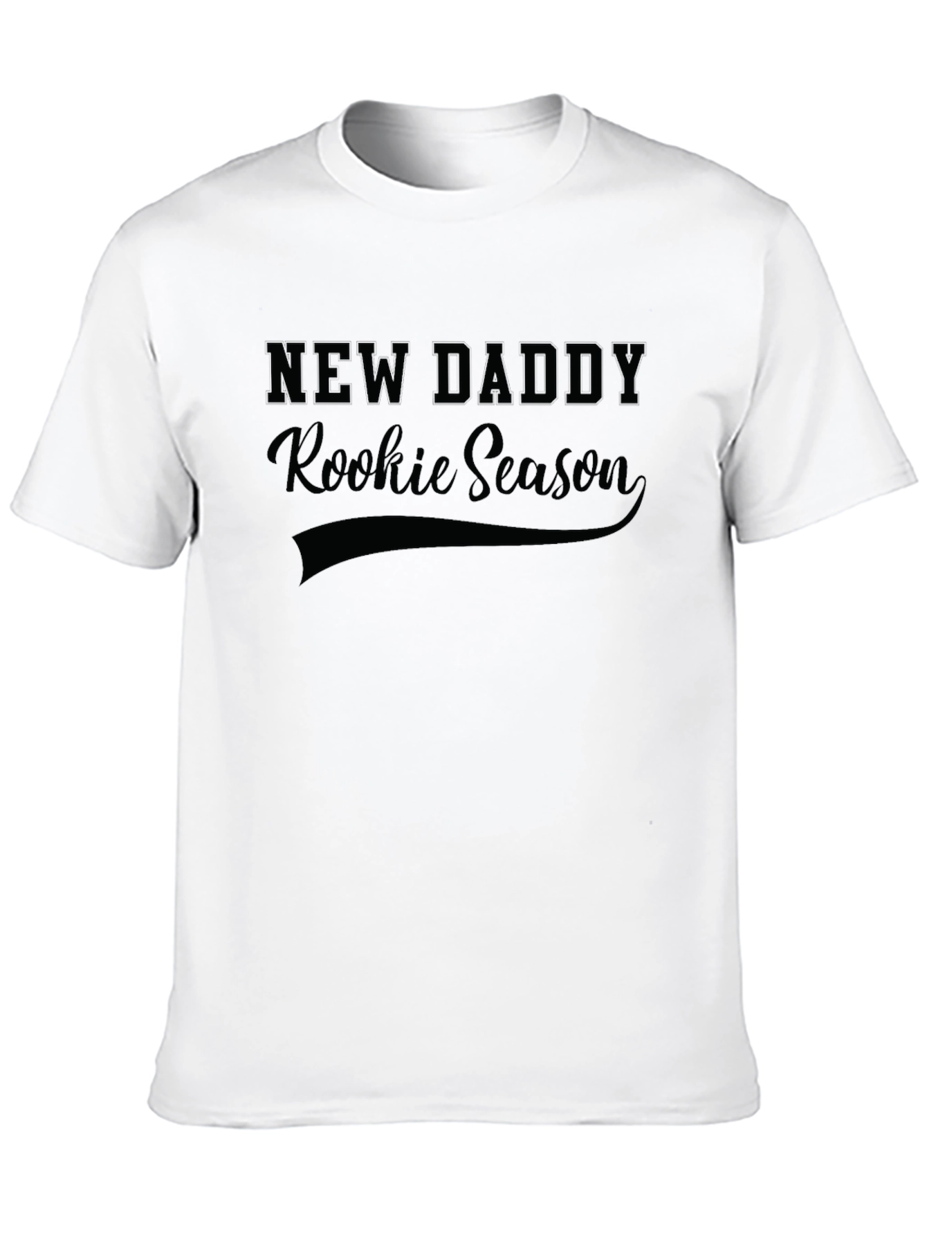 Black New Daddy Rookie Season Black T-Shirt view 10