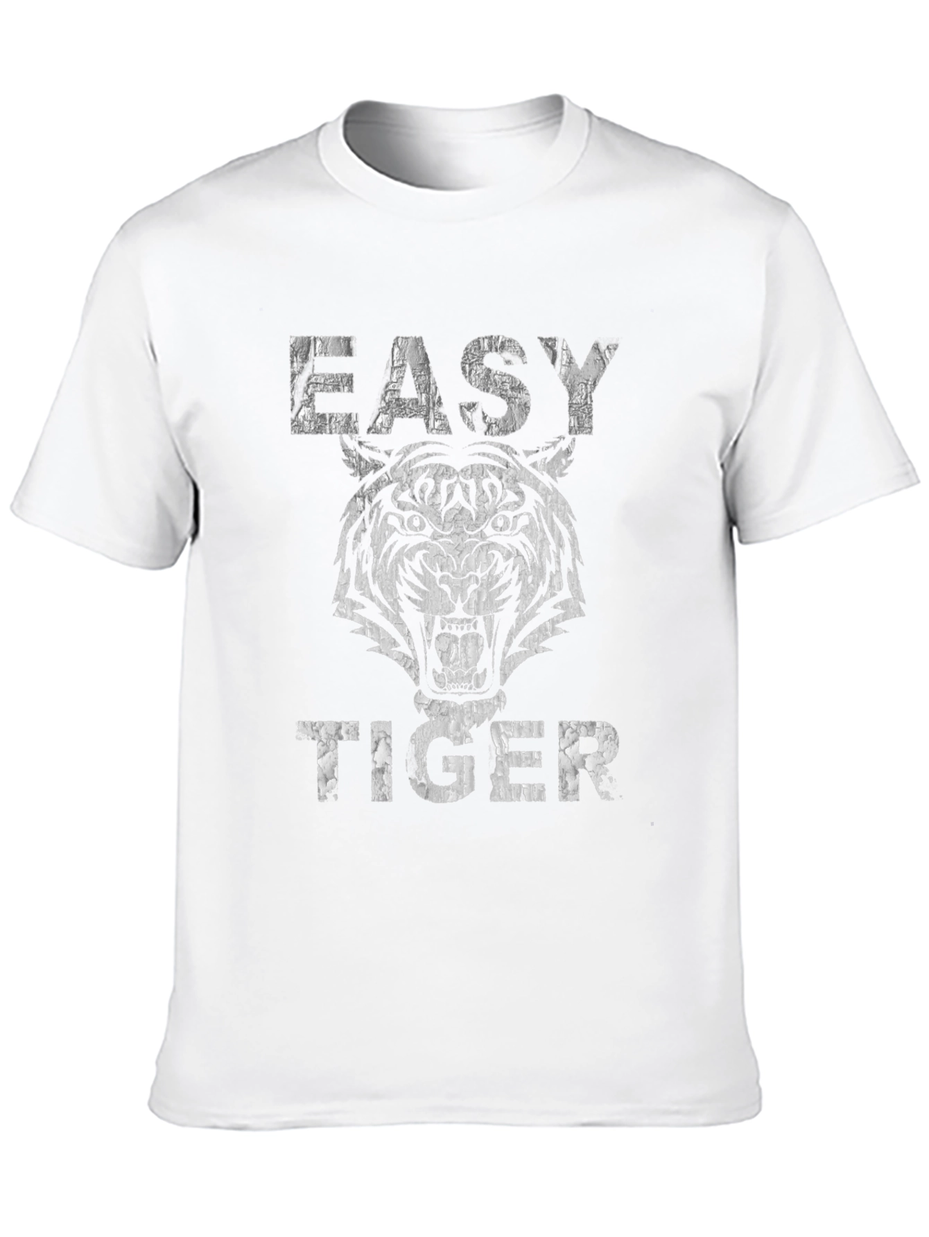 Black Easy Tiger Graphic Tee - Black view 10