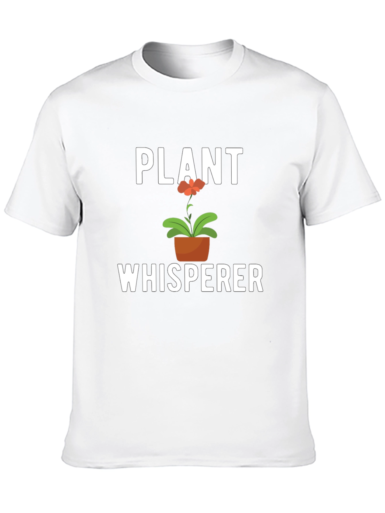 Black Plant Whisperer T-Shirt - Gardener Gift view 10