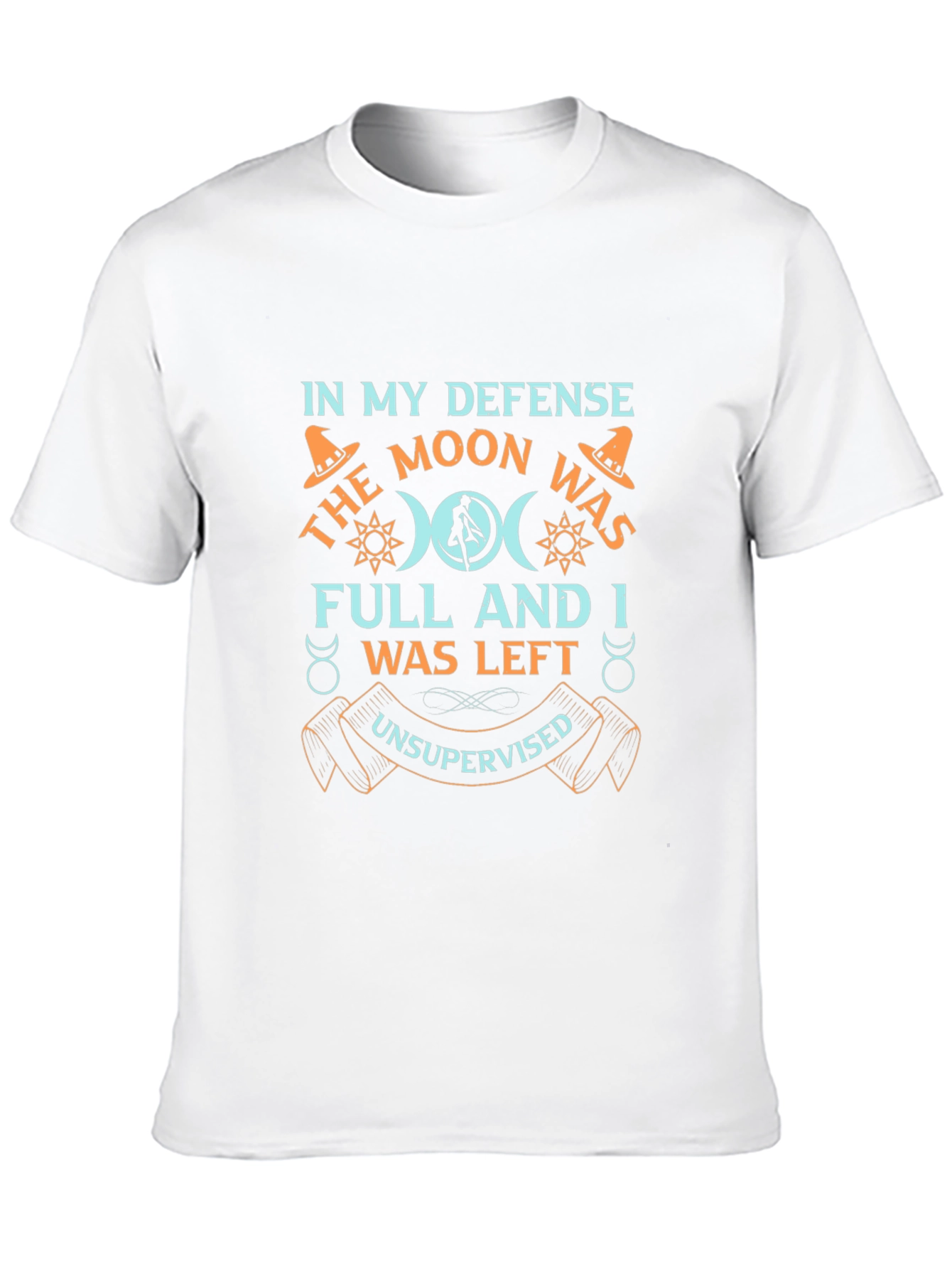 Black Moon Was Full Graphic T-Shirt - Unisex view 10