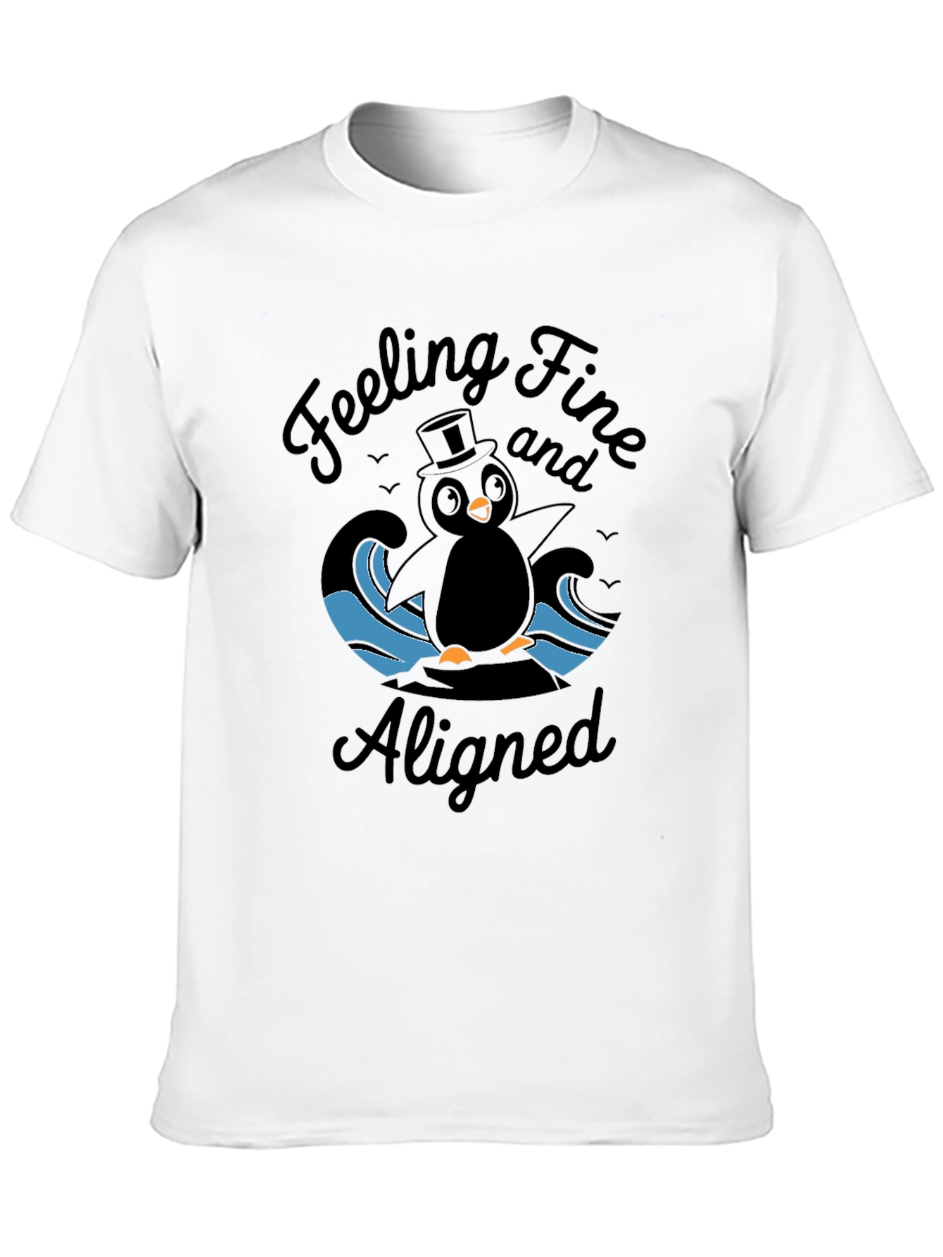 Black Feeling Fine Aligned T-Shirt view 10