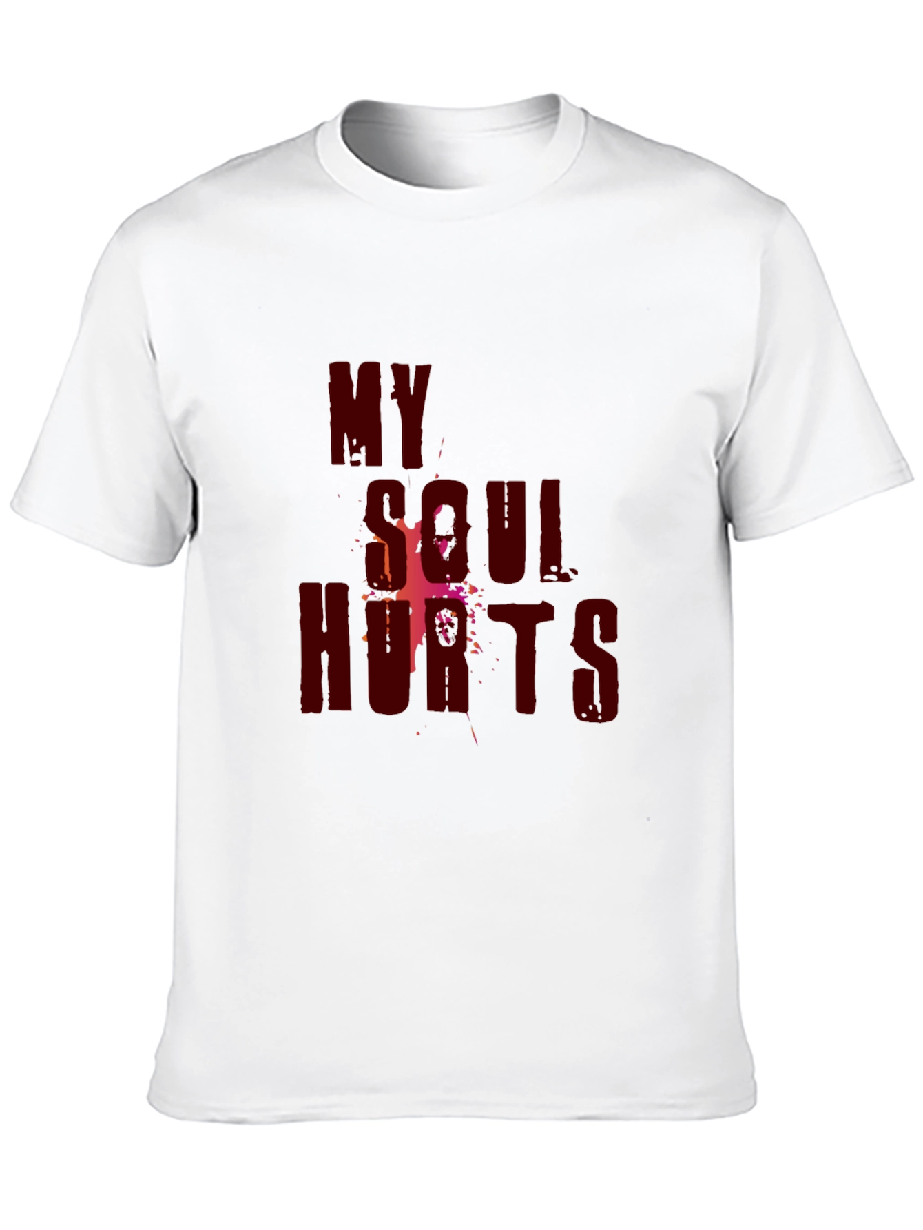 Black My Soul Hurts Graphic Tee view 10