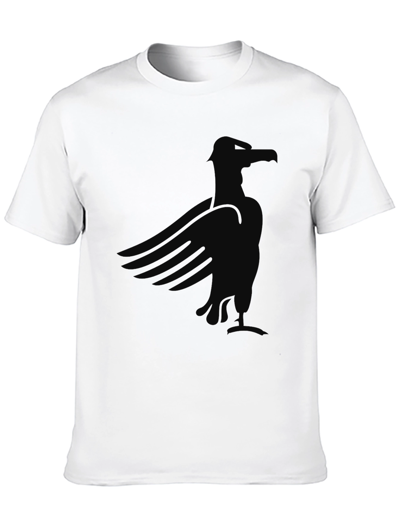 Black Black Eagle Graphic Tee - Men's Casual Shirt view 10