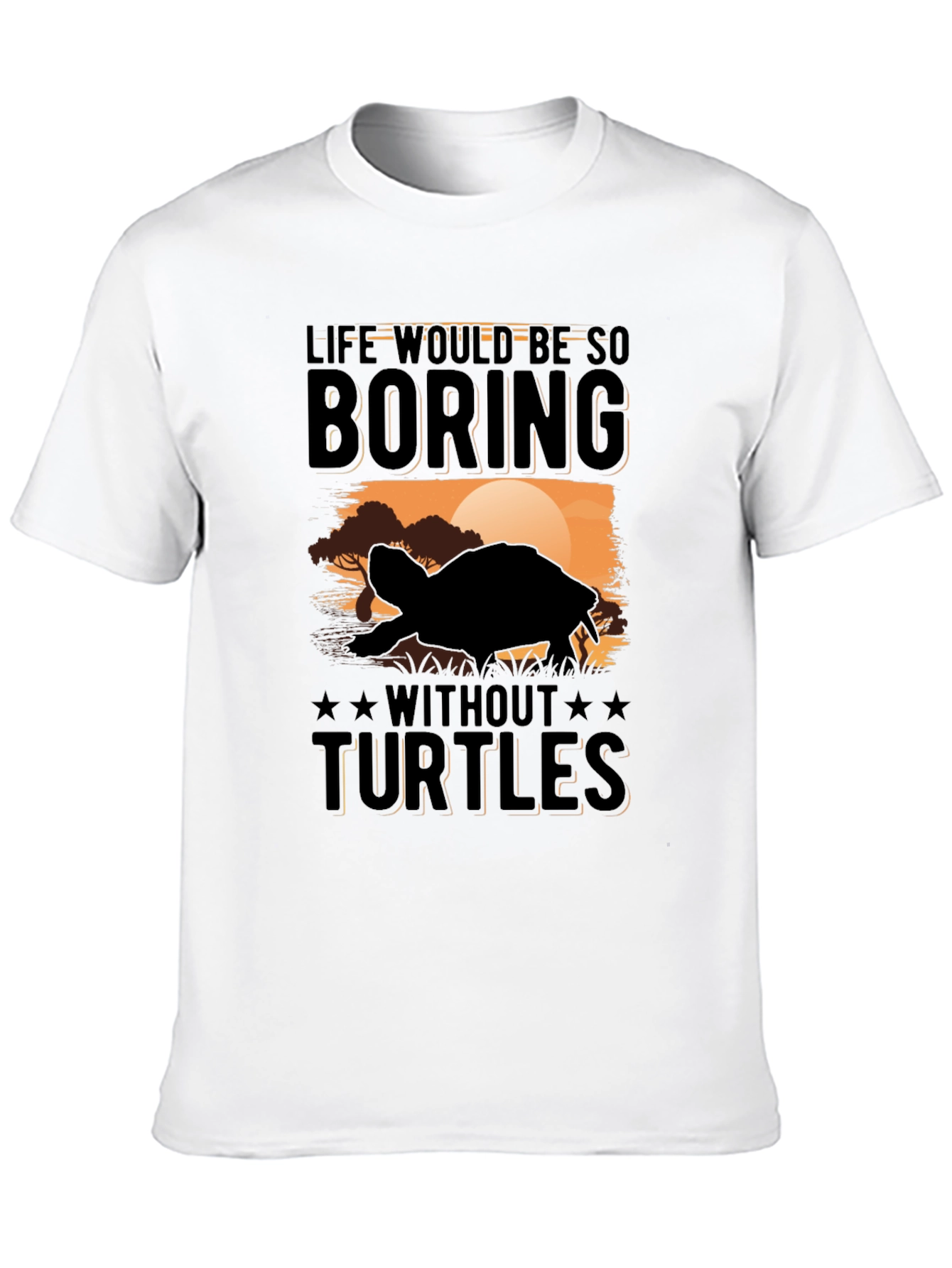 Black Turtle Graphic Tee - Life Would Be Boring! view 10