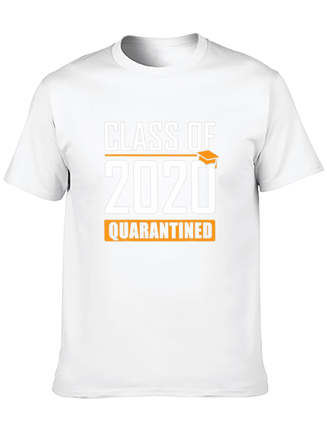 Black Class of 2020 Quarantined T-Shirt view 10