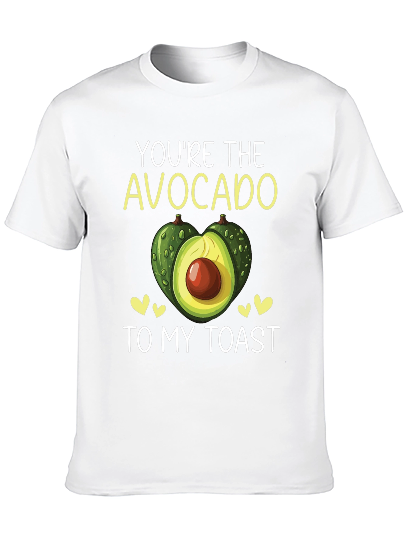 Black You're the Avocado to My Toast T-Shirt view 10