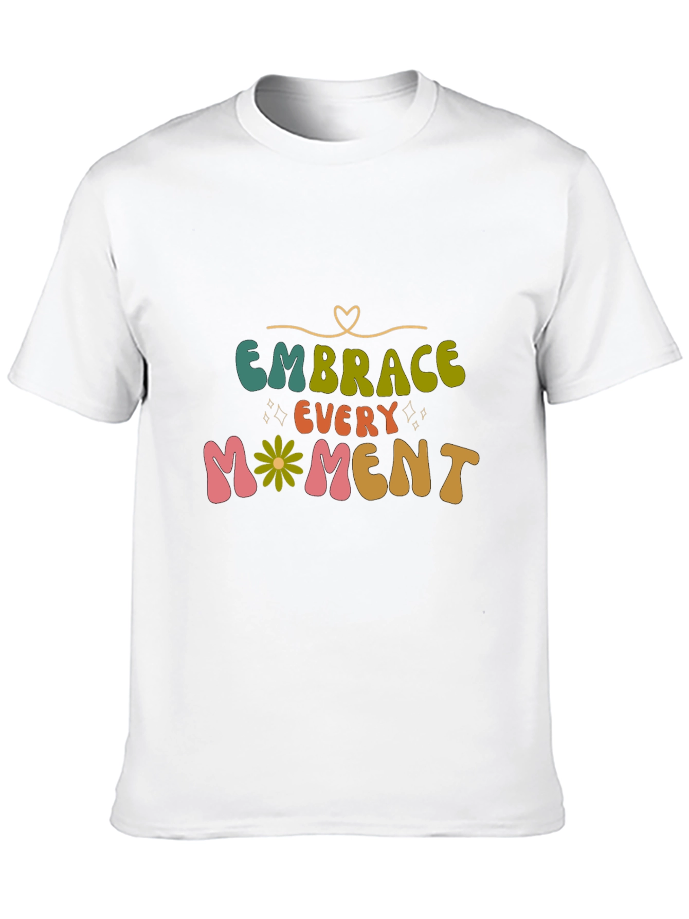 Black Embrace Every Moment Graphic Tee view 10