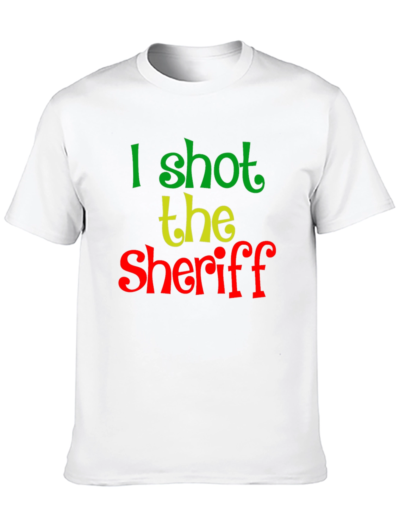 Black I Shot the Sheriff Graphic Tee view 10