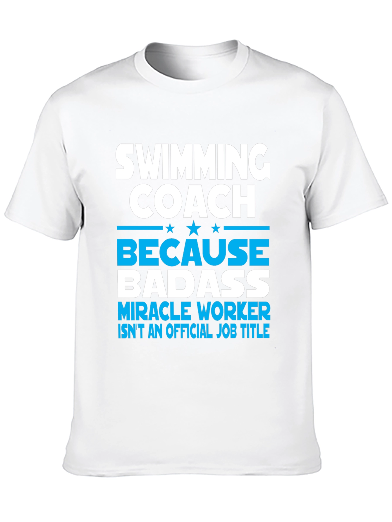 Swimming Coach Badass T-Shirt - 10