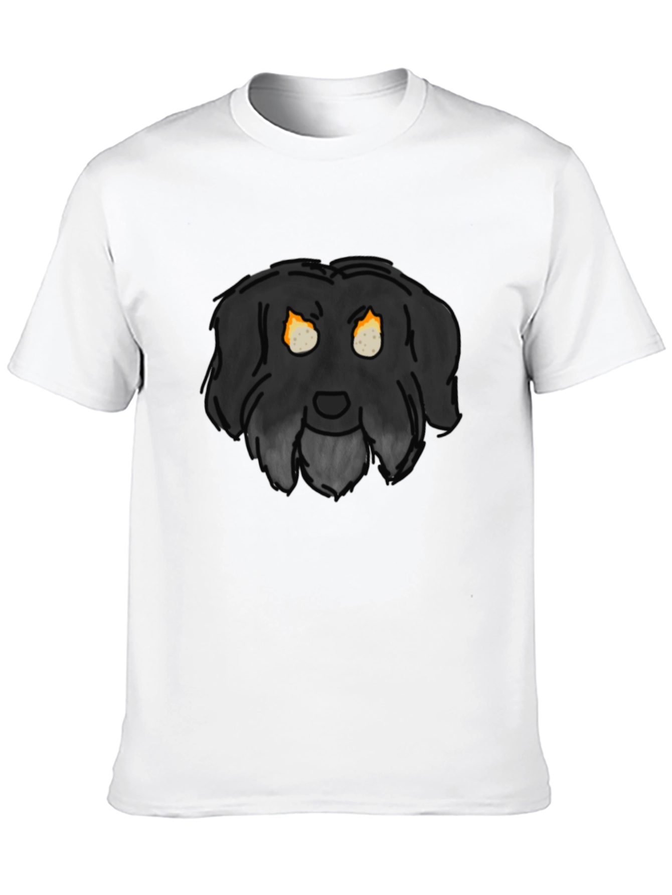 Black Black Dog Graphic T-Shirt view 10