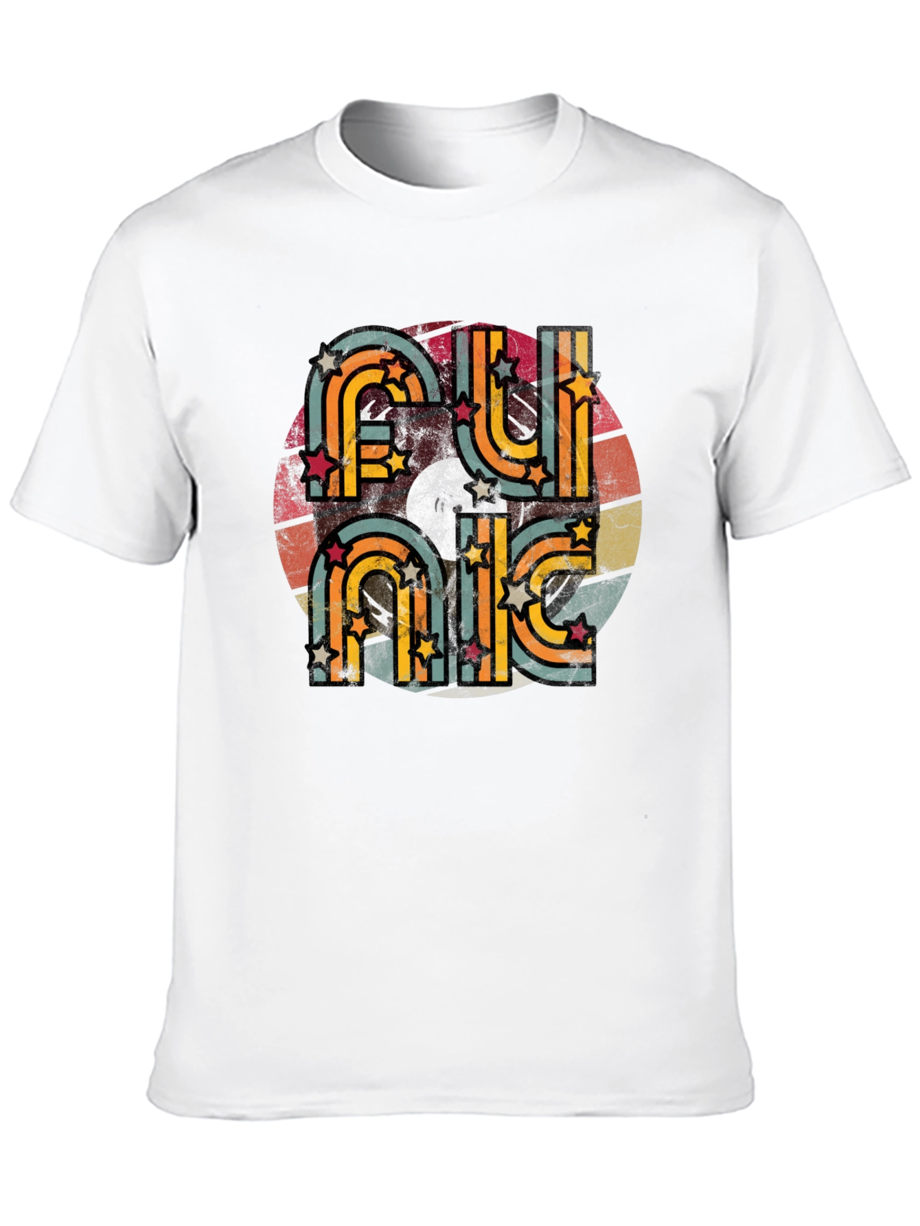 Black Vintage Funk Music Retro T-Shirt view 10