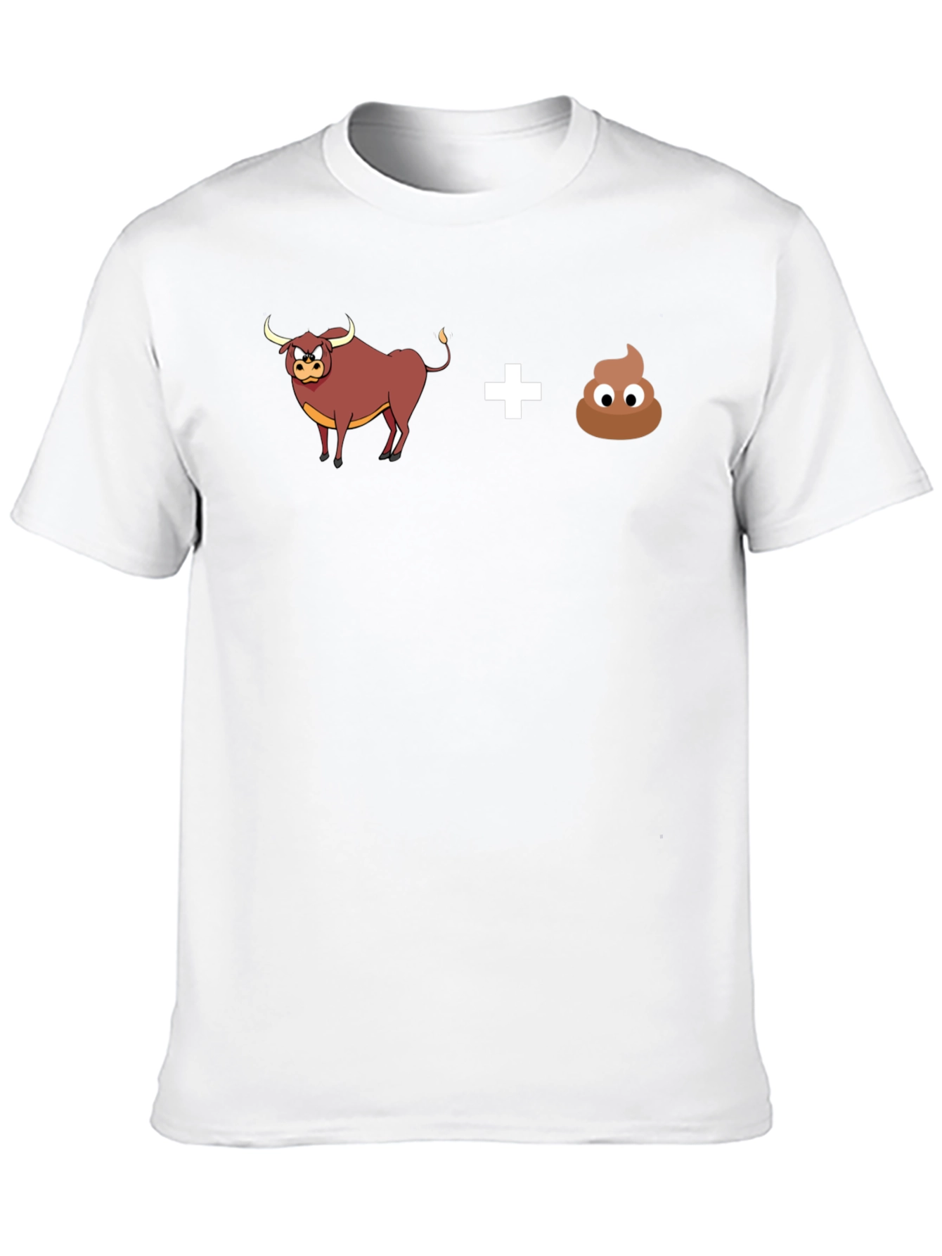 Black Bull Poop Graphic T-Shirt view 10