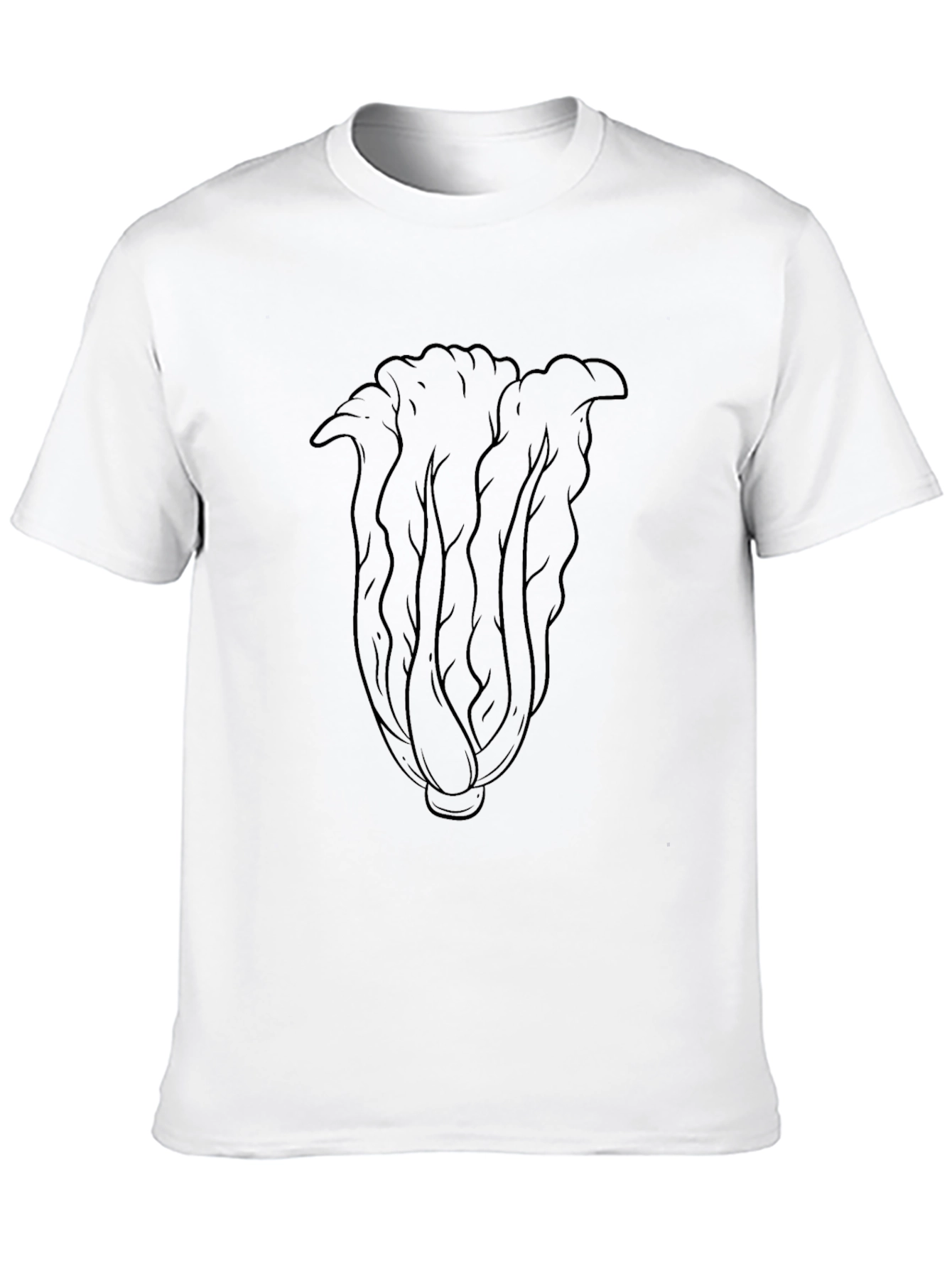 Black Lettuce Graphic Black T-Shirt view 10