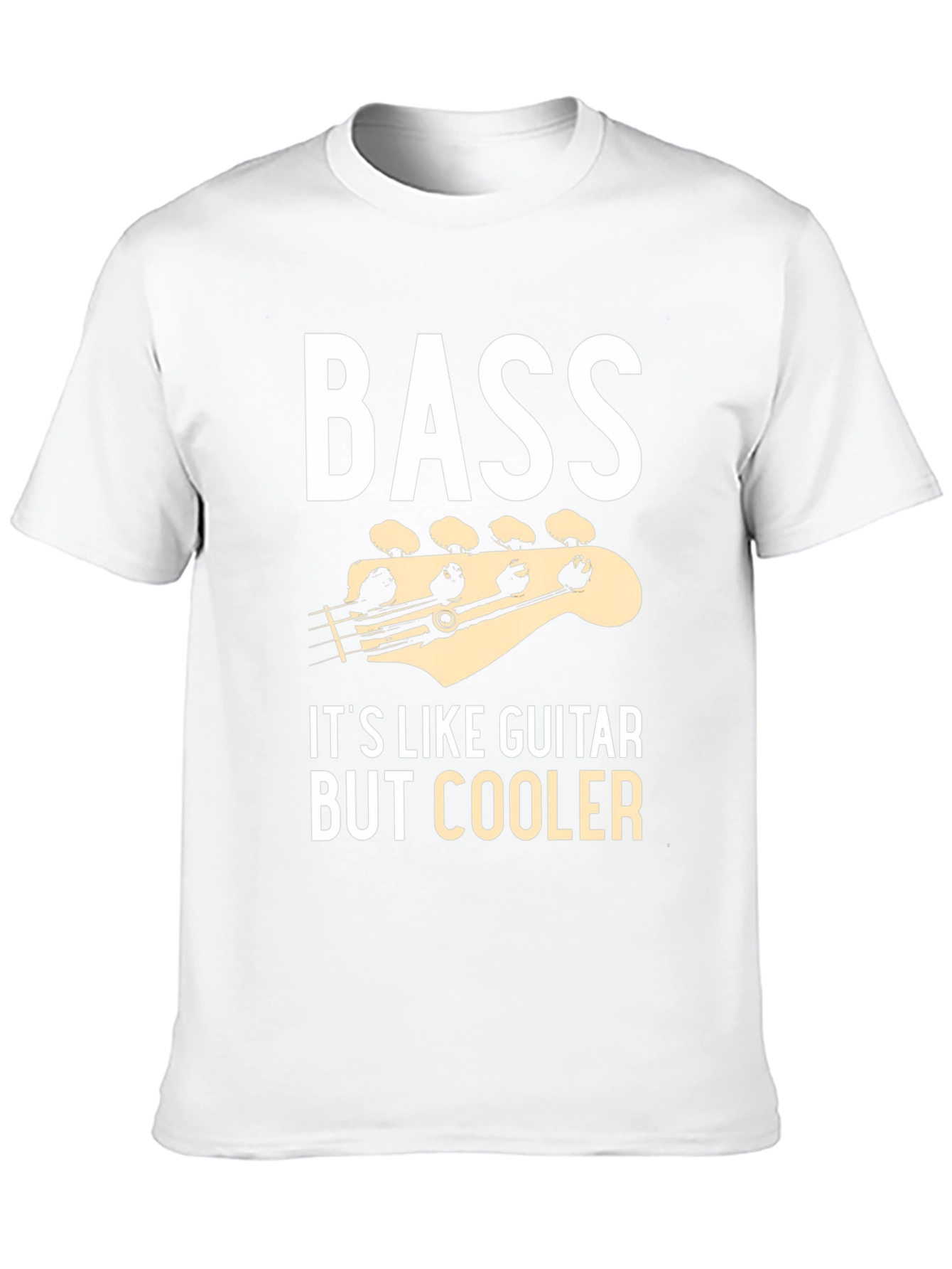 Black Bass is Cooler Black Graphic Tee Shirt view 10