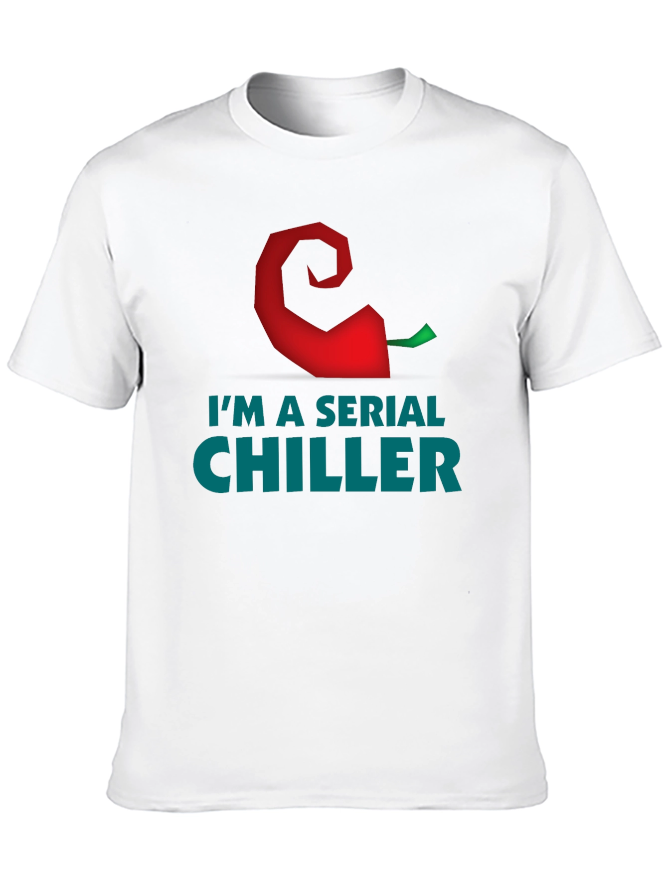 Black I'm a Serial Chiller Graphic T-Shirt view 10