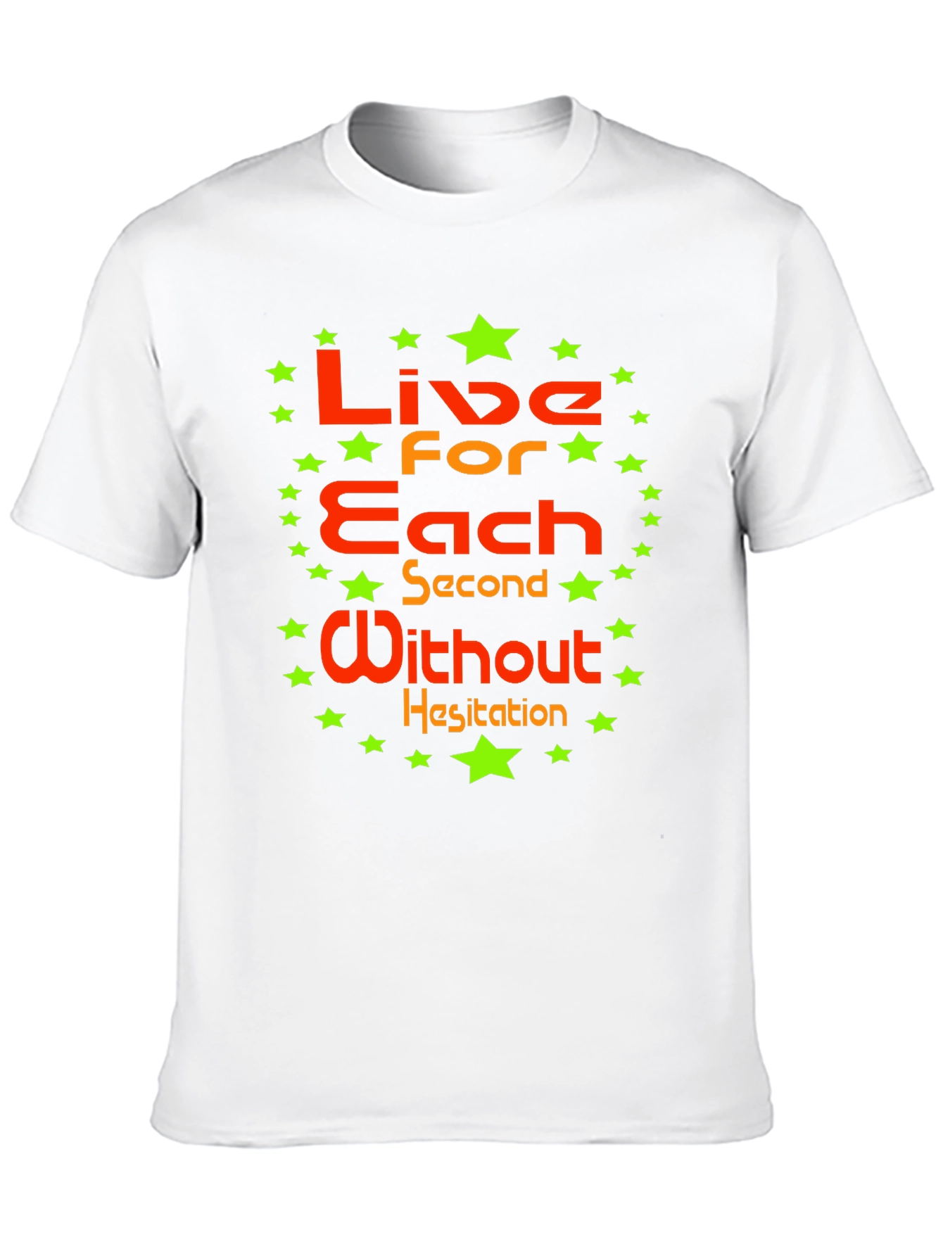 Black Live for Each Second T-Shirt view 10