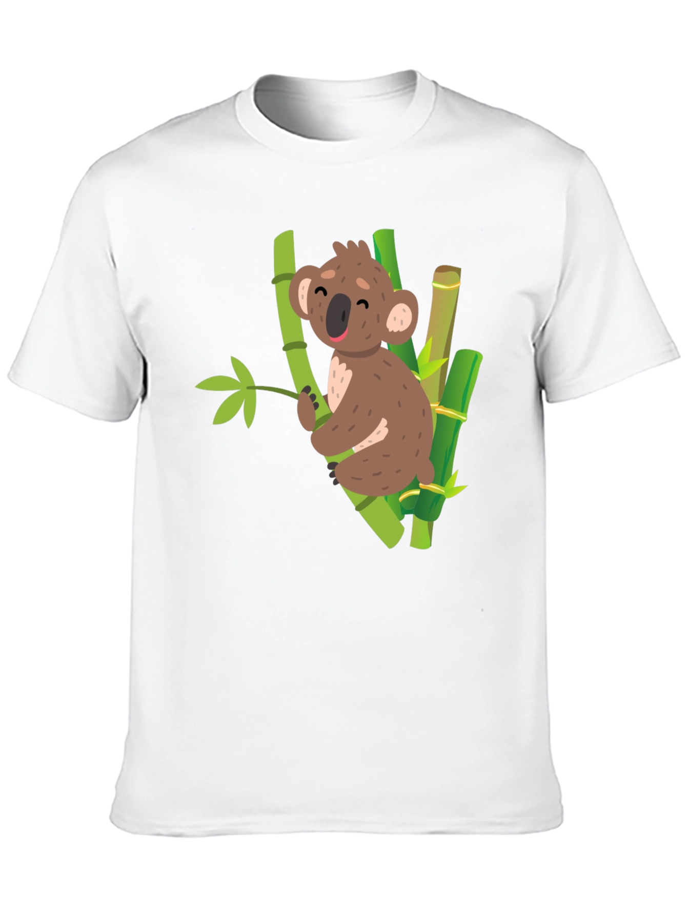 Black Koala Bamboo T-Shirt - Cute & Comfortable view 10
