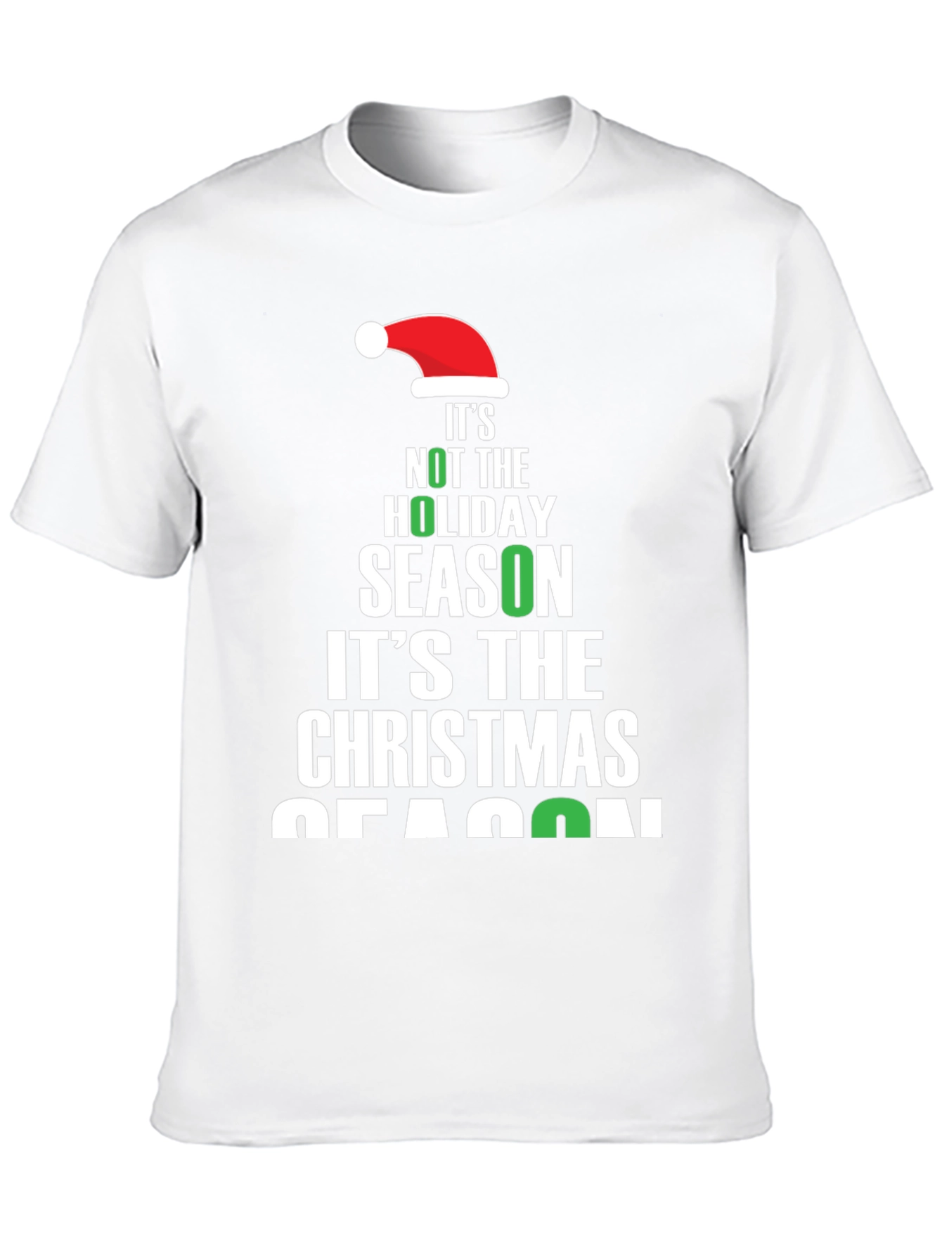 Black Christmas Season Holiday T-Shirt view 10