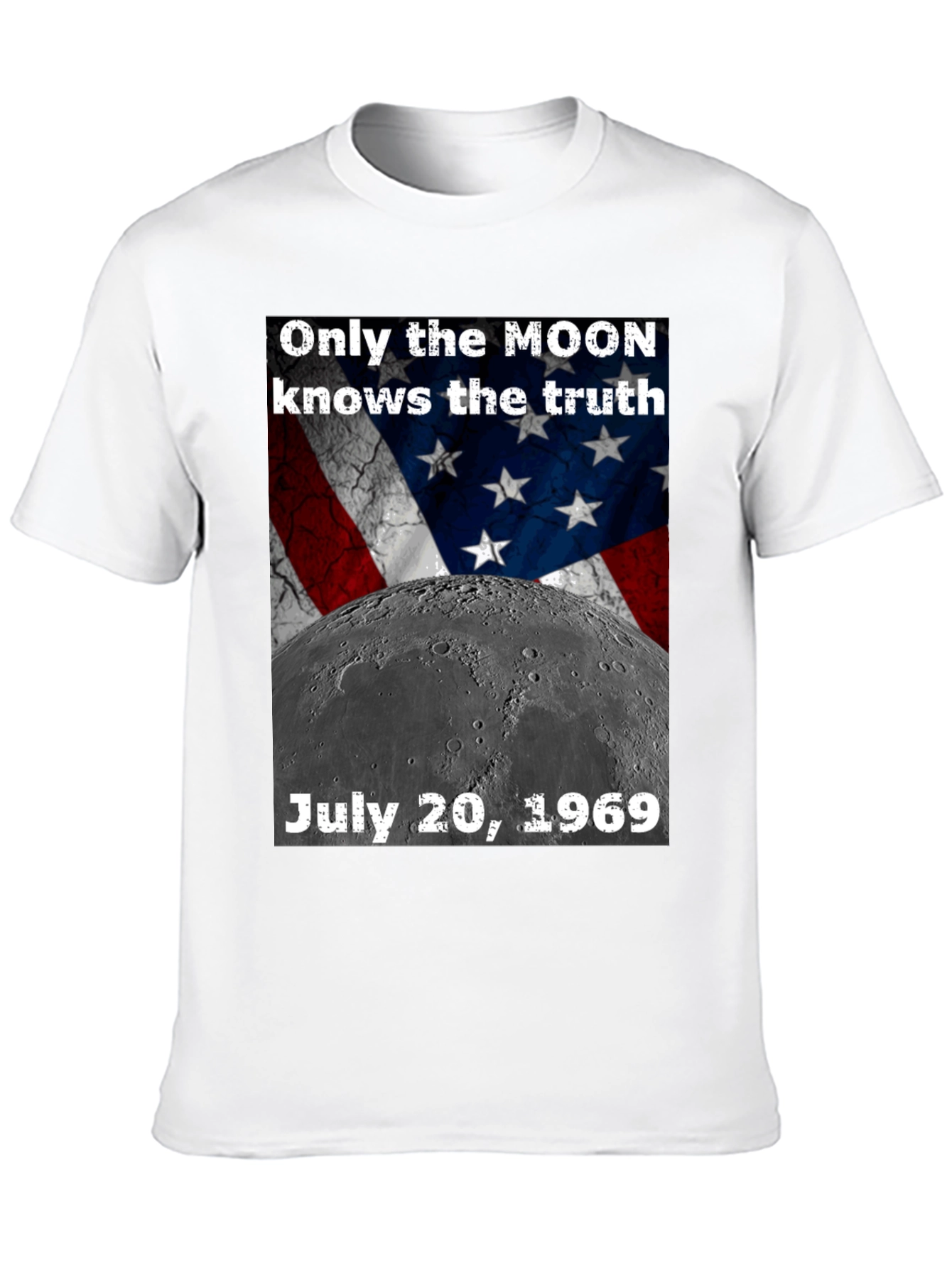 Black Moon Landing Conspiracy T-Shirt view 10