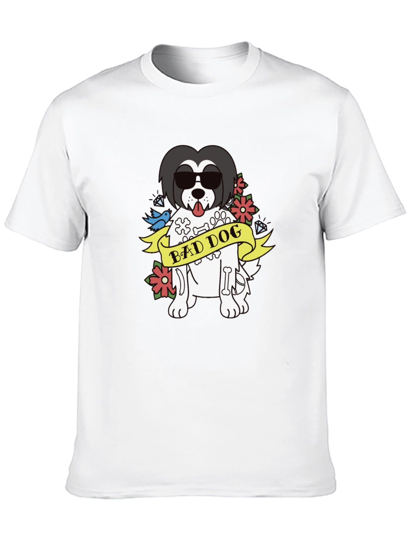 Bad Dog T-Shirt - Funny Graphic Tee - 10