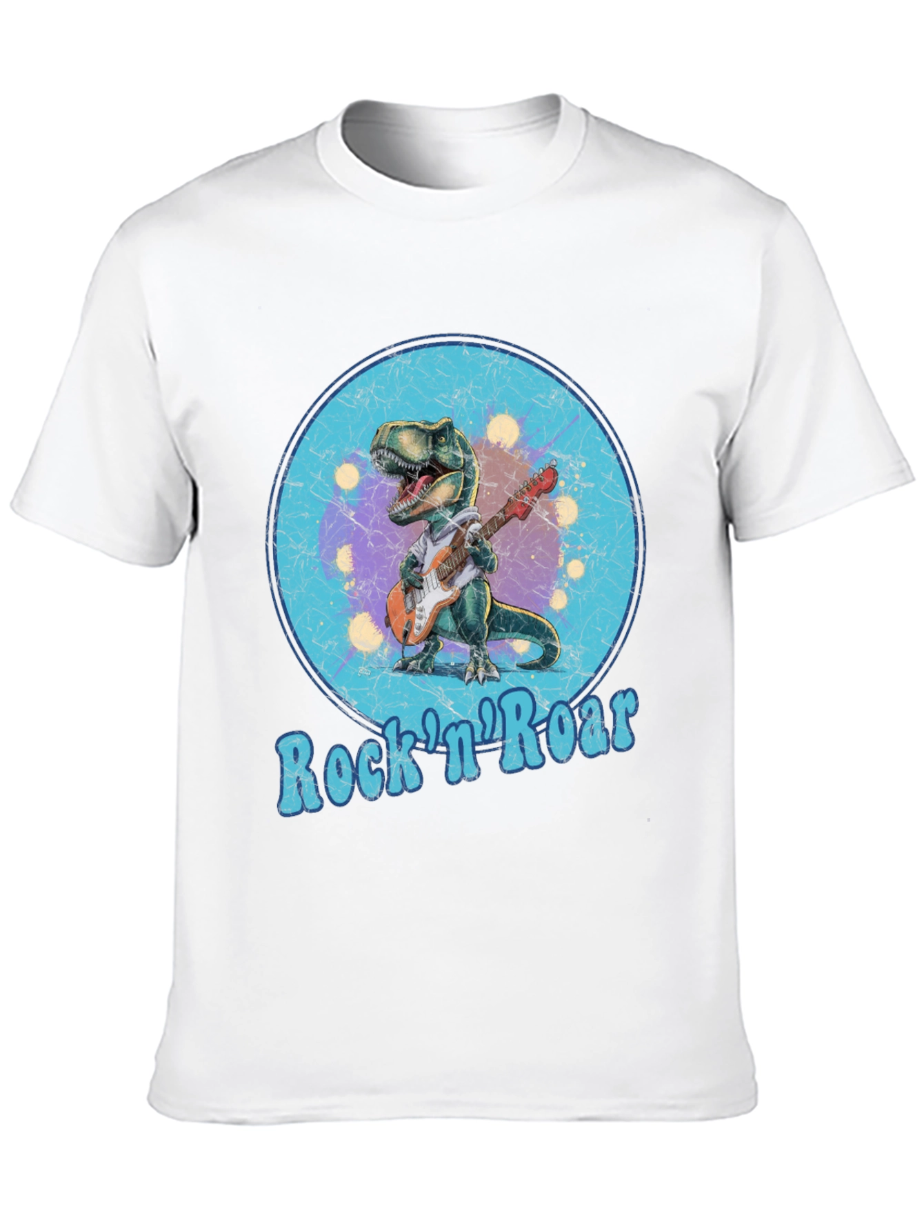 Black Rock 'n' Roar Dinosaur Graphic Tee view 10