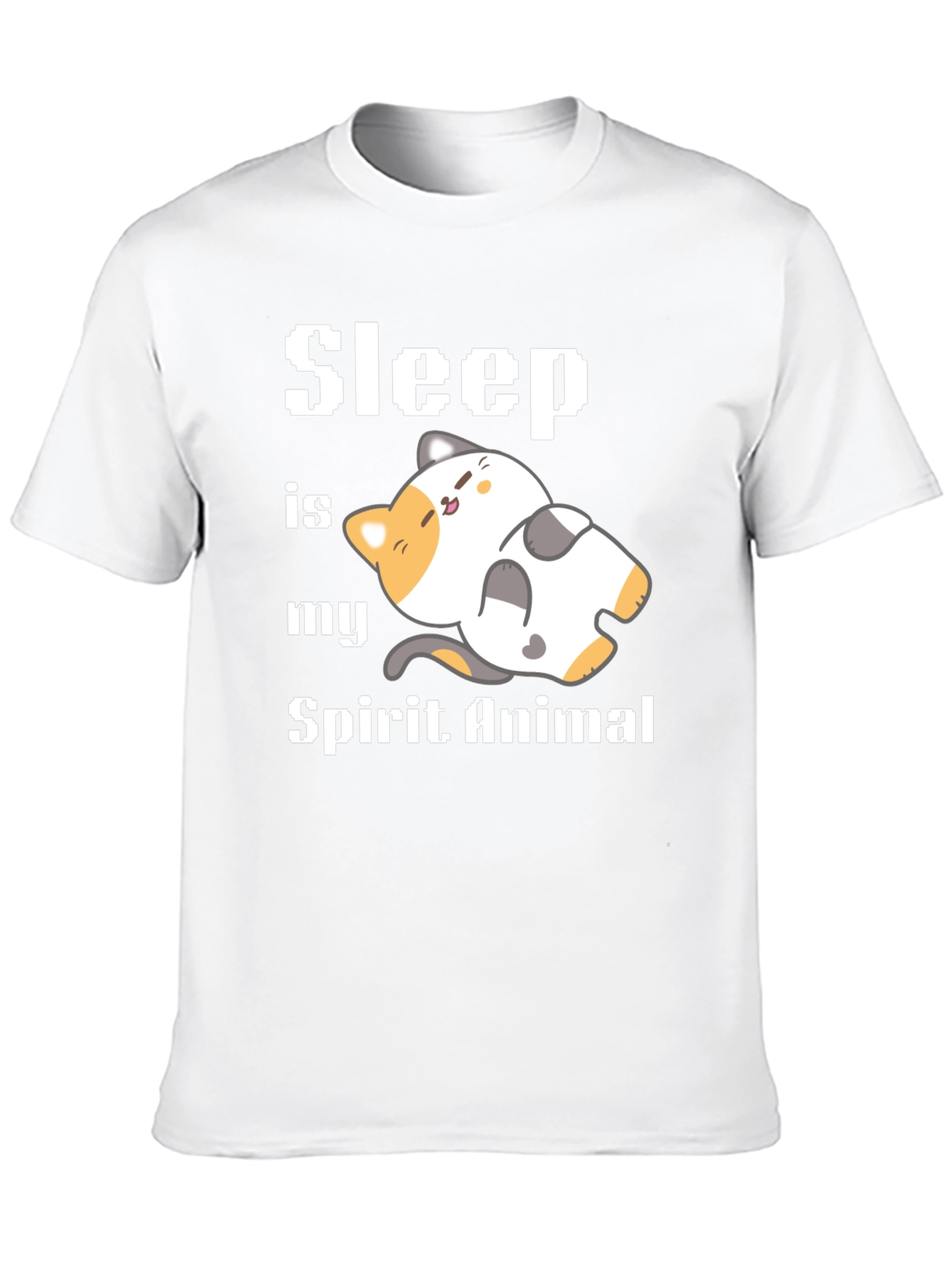 Black Sleep is My Spirit Animal Graphic Tee Shirt view 10
