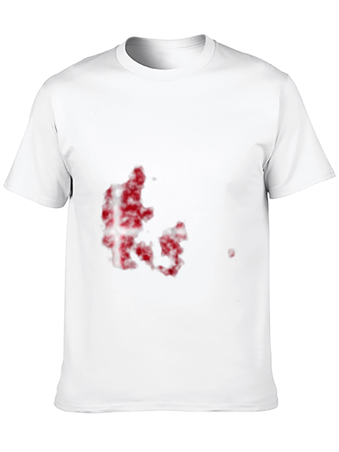 Denmark Flag Map Graphic Tee - 10