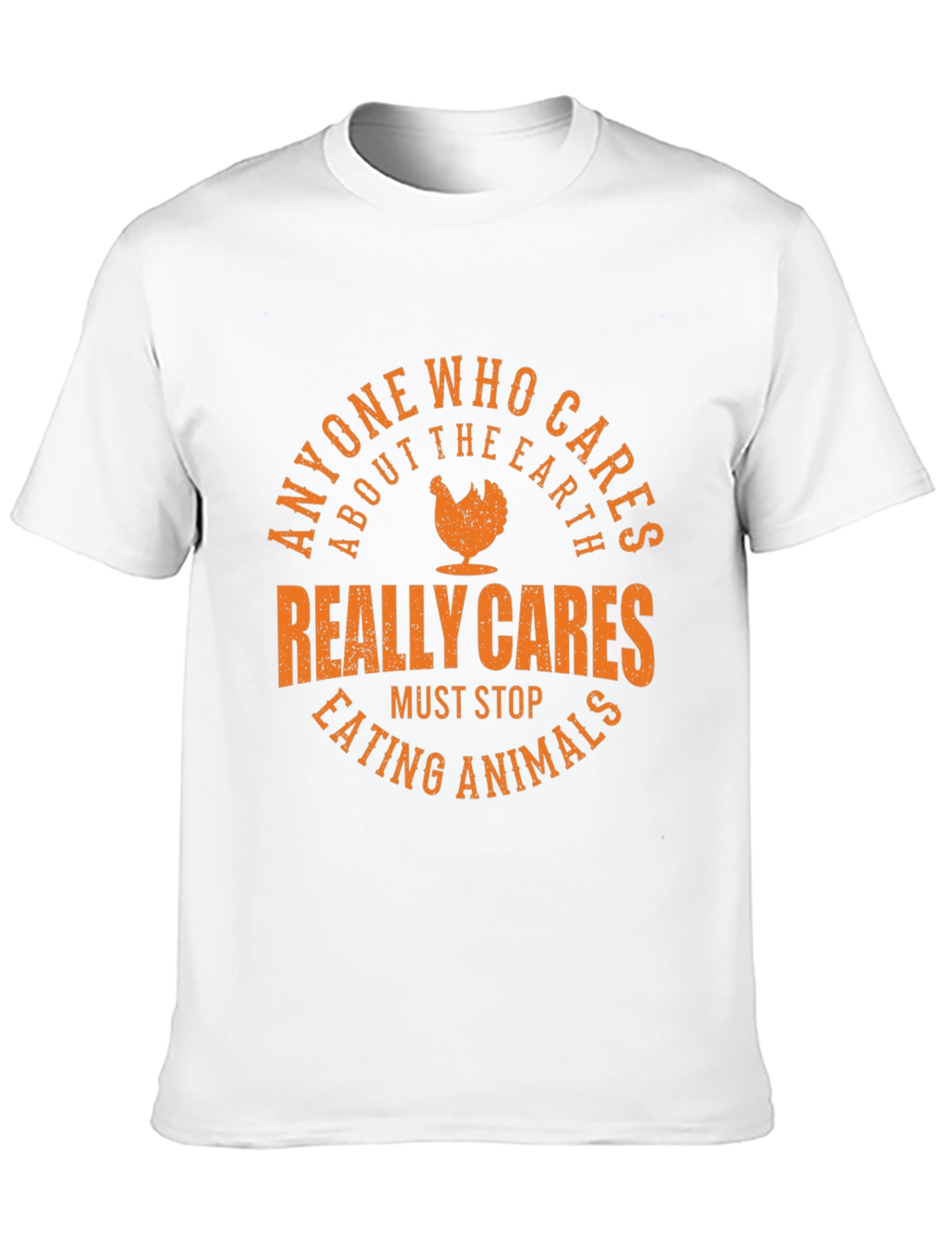 Black Vegan Earth Care T-Shirt view 10