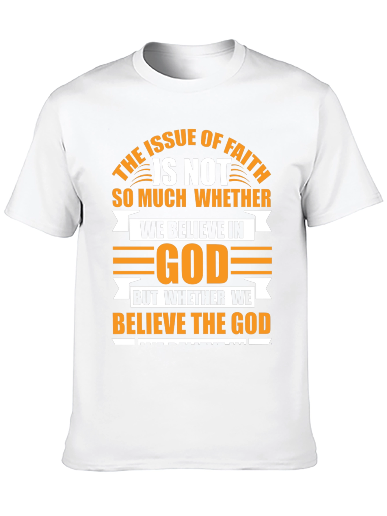Black Faith Believer Graphic Tee view 10