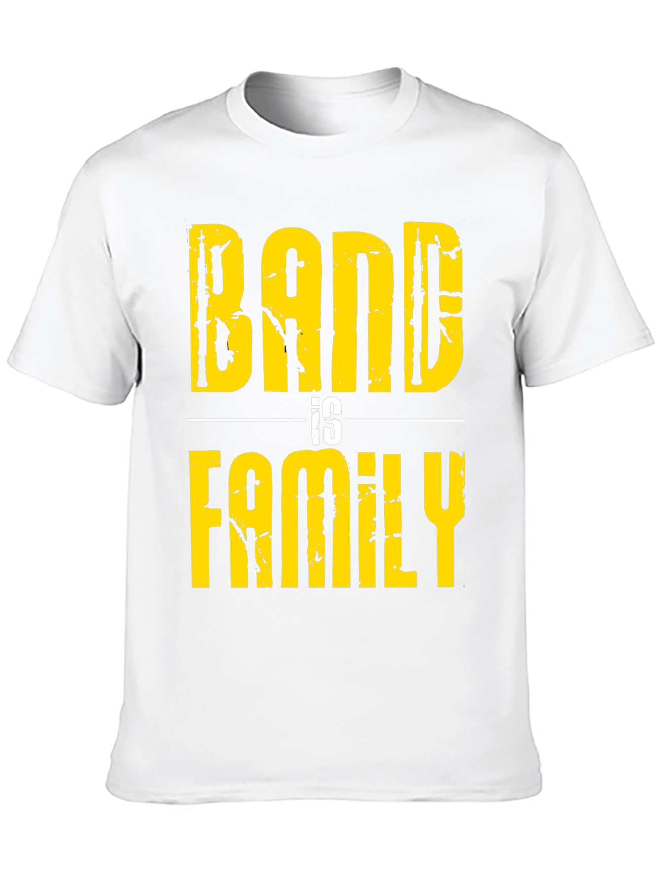 Black Band Is Family Graphic T-Shirt - Black view 10