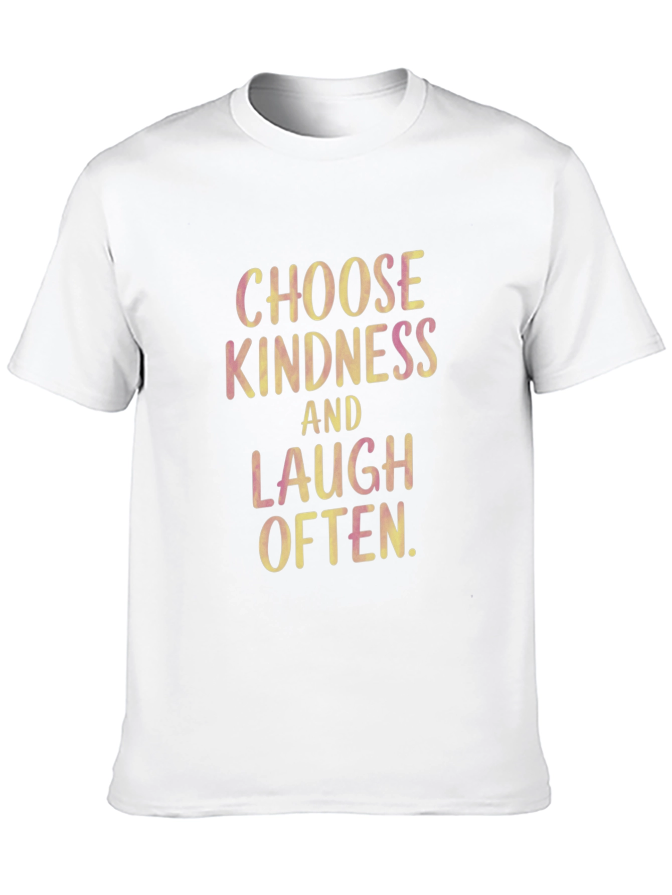 Black Choose Kindness Graphic Tee - Black Cotton Blend view 10