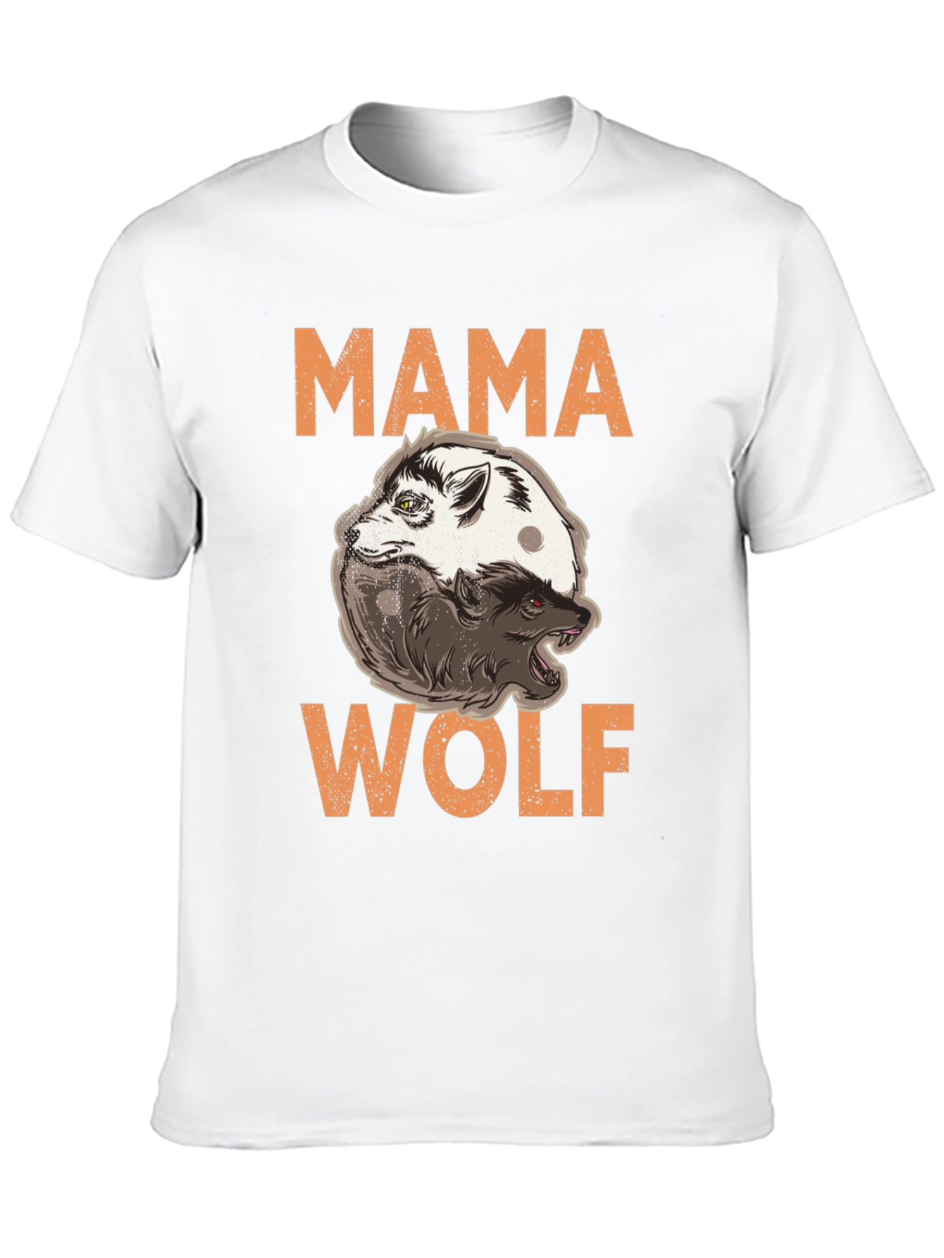 Black Mama Wolf Graphic Tee view 10