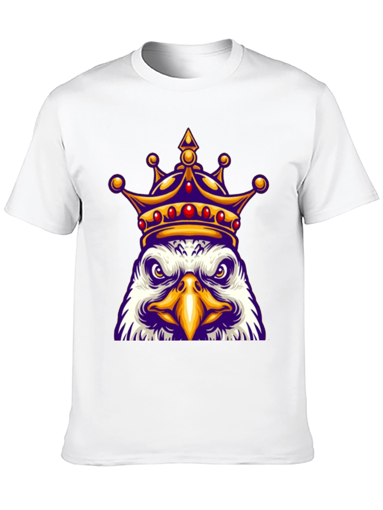 Black King Eagle Graphic T-Shirt view 10