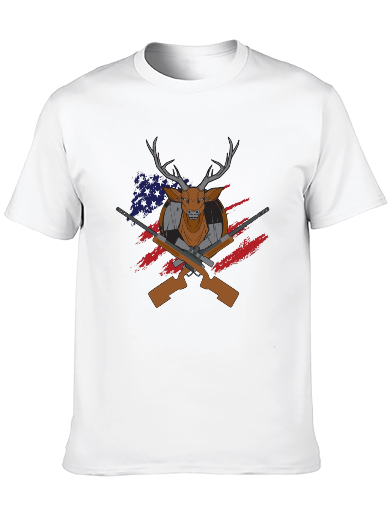 Deer Hunter USA Flag T-Shirt - 10