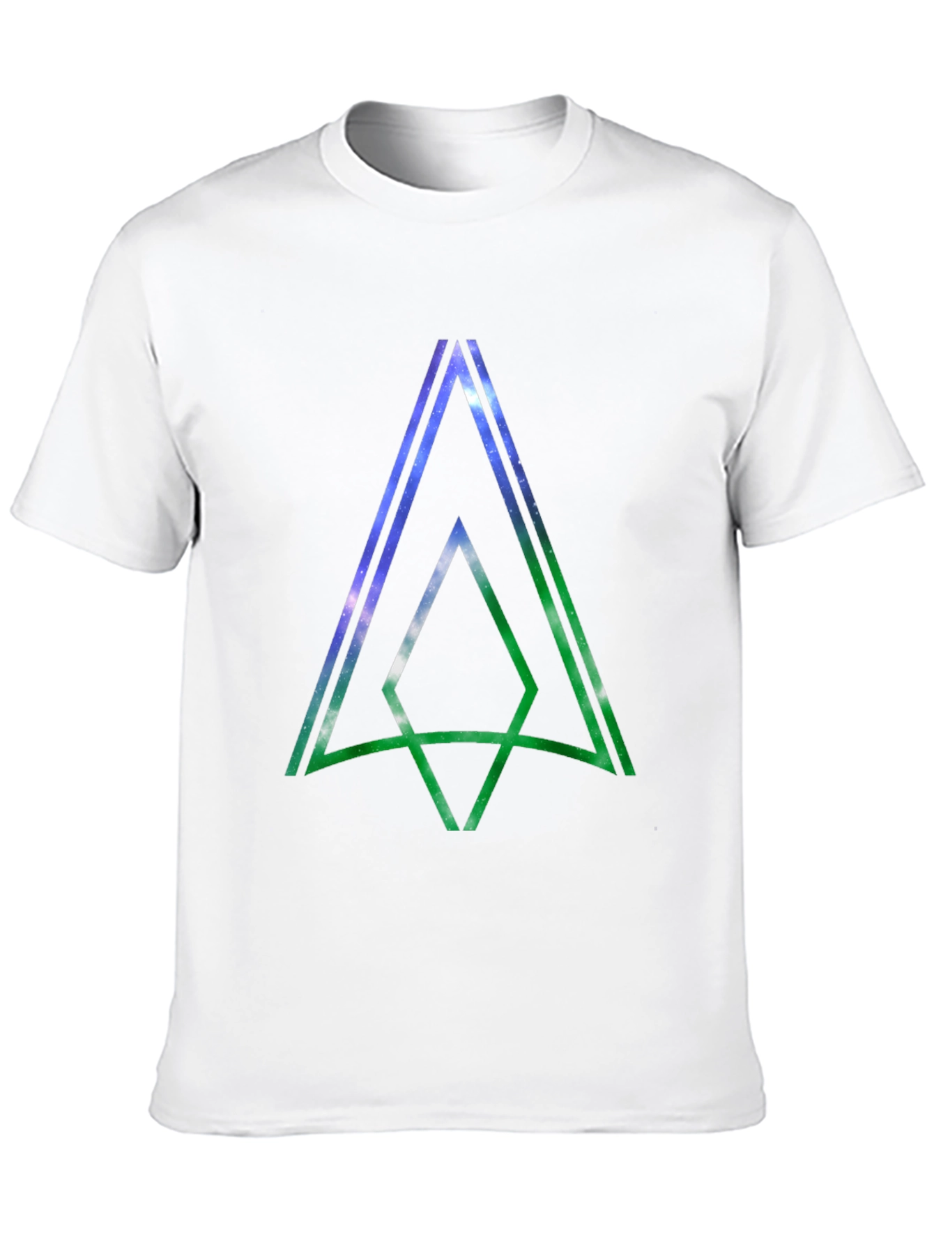 Black Cosmic Apex T-Shirt - Black Graphic Tee view 10