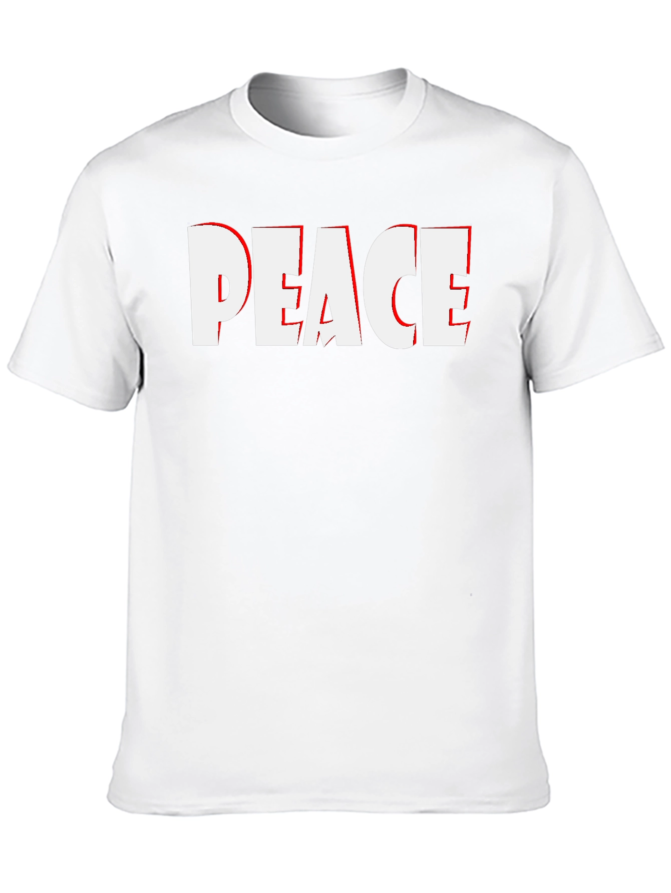 Black Peace Graphic T-Shirt - Black view 10