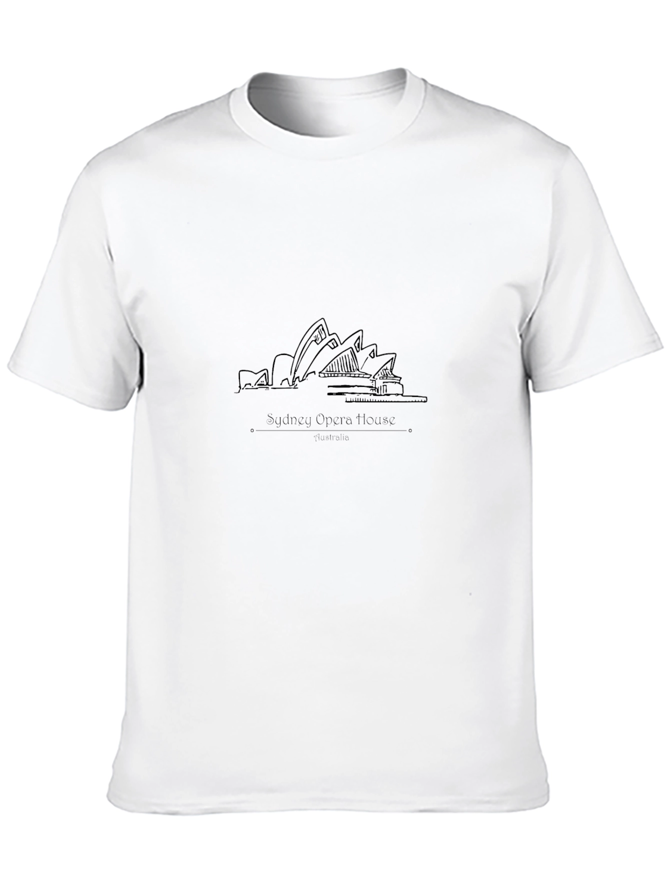 Black Sydney Opera House Graphic Tee - Black view 10