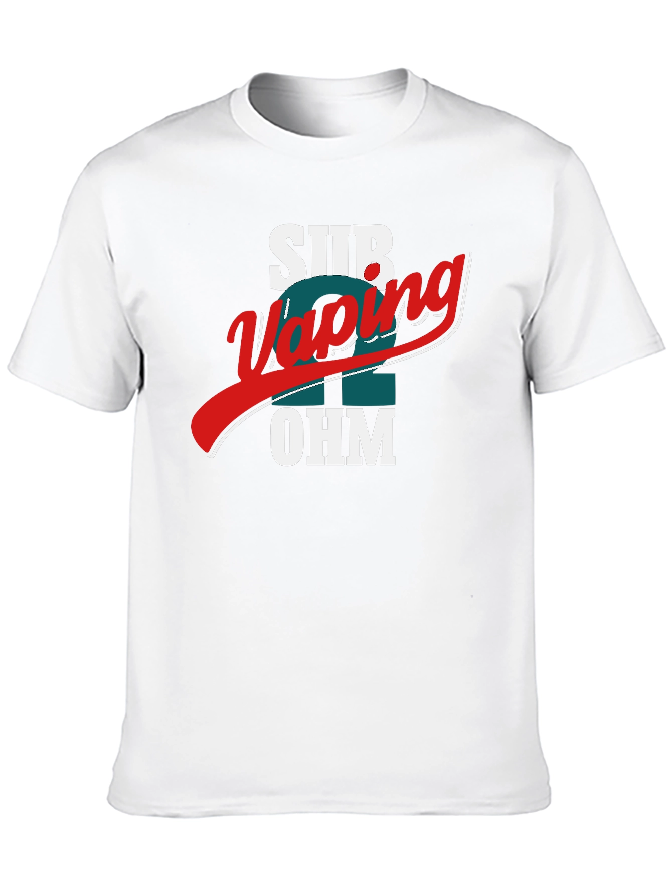 Black Sub Ohm Vaping T-Shirt - Premium Black Tee view 10