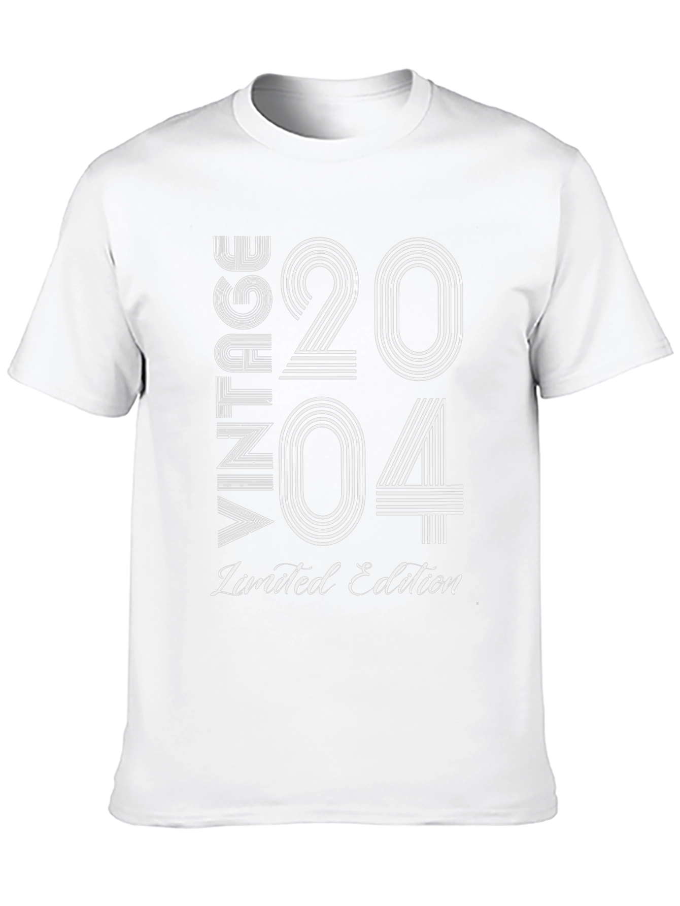 Vintage 2004 Limited Edition Birthday T-Shirt - 10