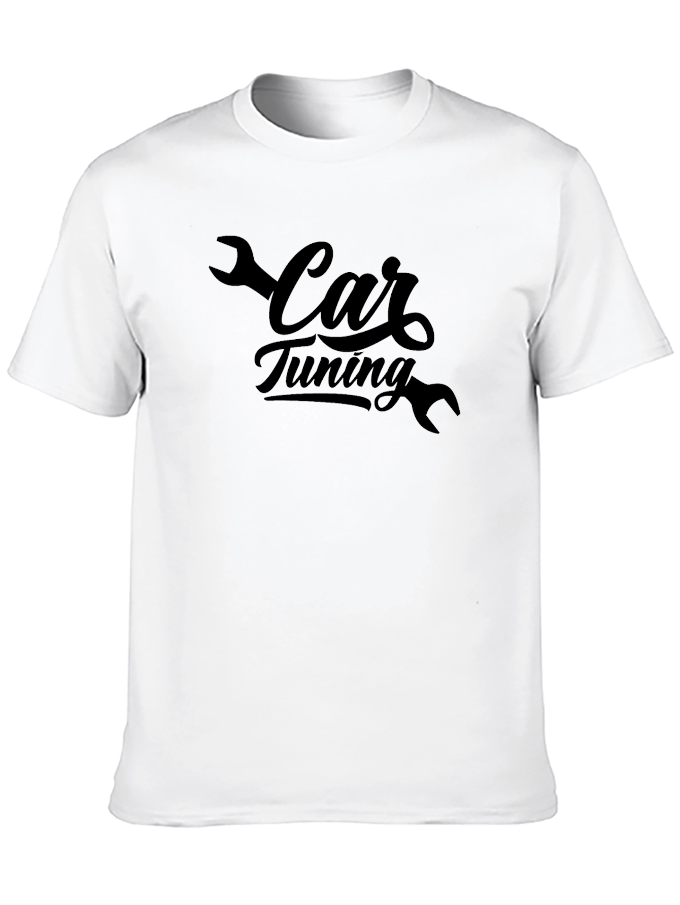 Black Car Tuning Black T-Shirt - Mechanic Style view 10