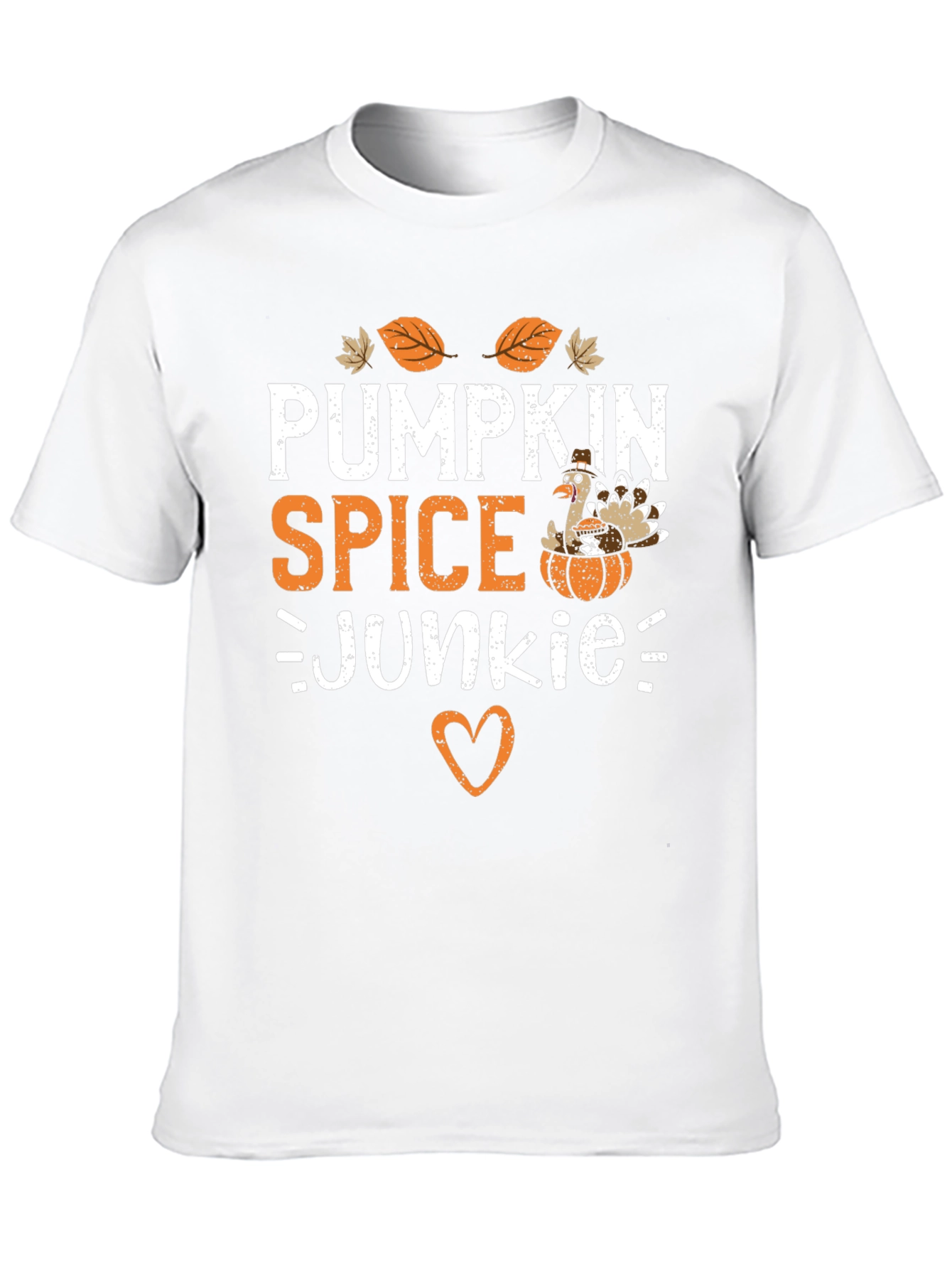 Pumpkin Spice Junkie T-Shirt Fall Thanksgiving Tee - 10
