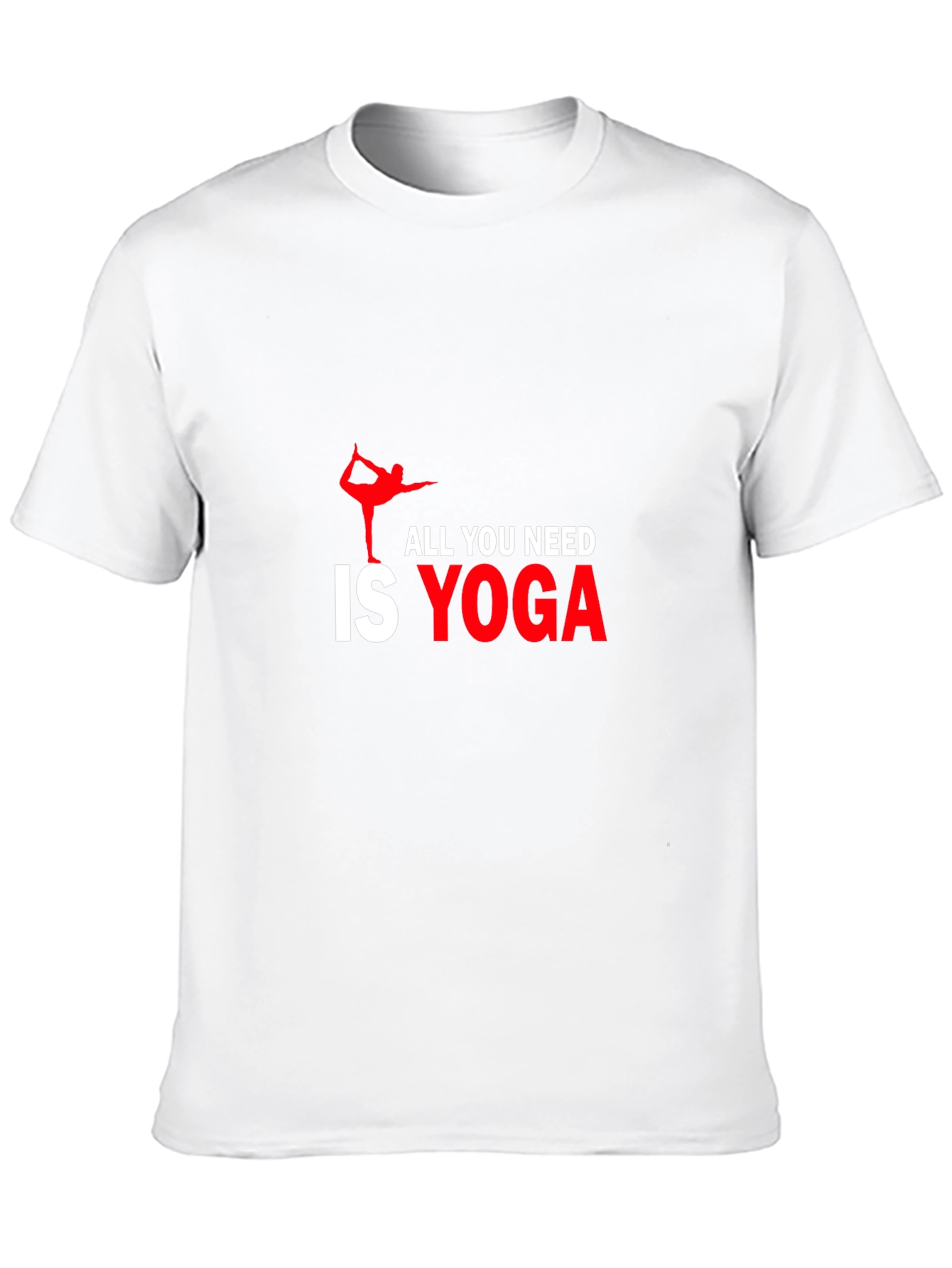 Black All You Need Is Yoga Black T-Shirt view 10