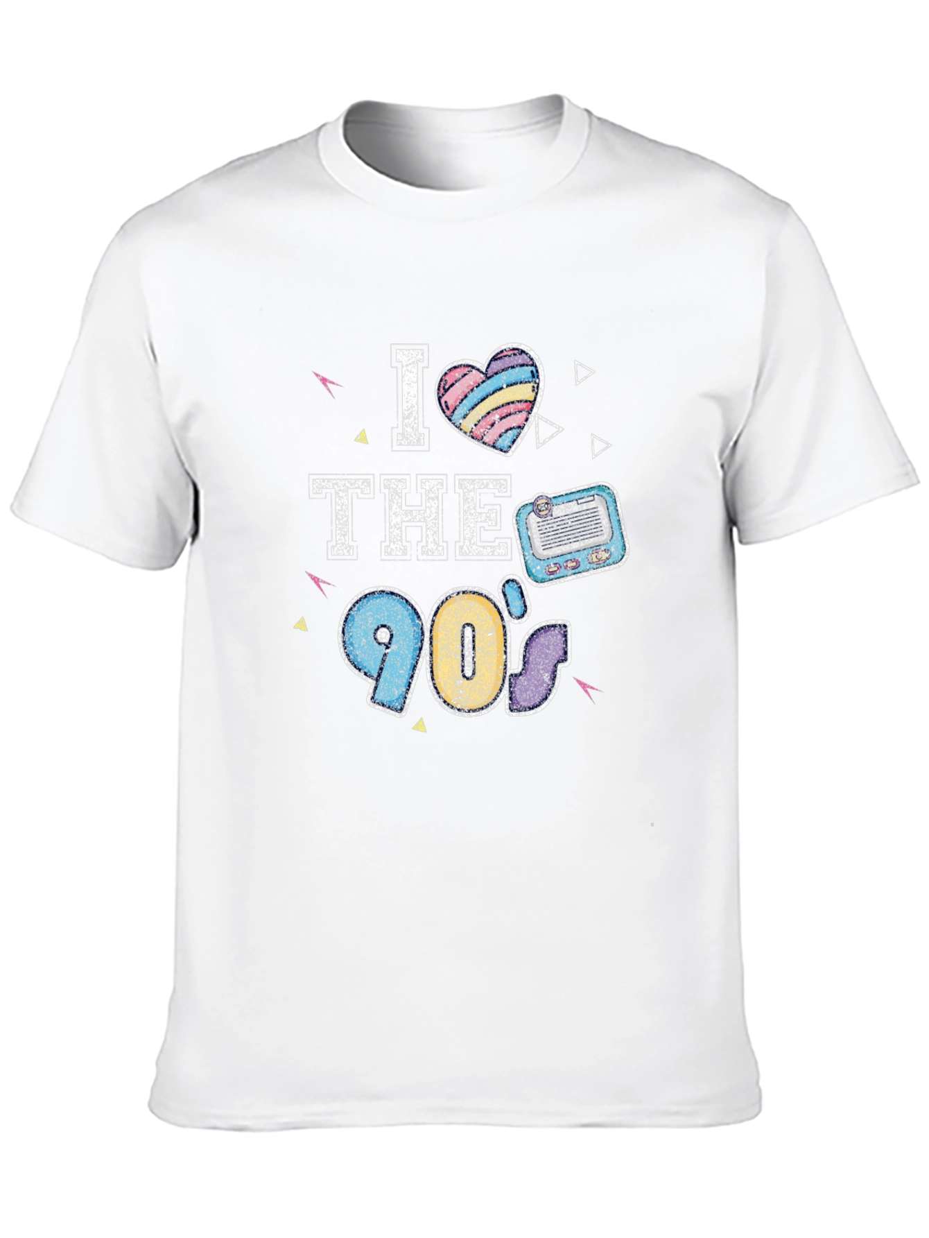 Black I Love The 90's T-Shirt - Retro Nostalgia Tee view 10